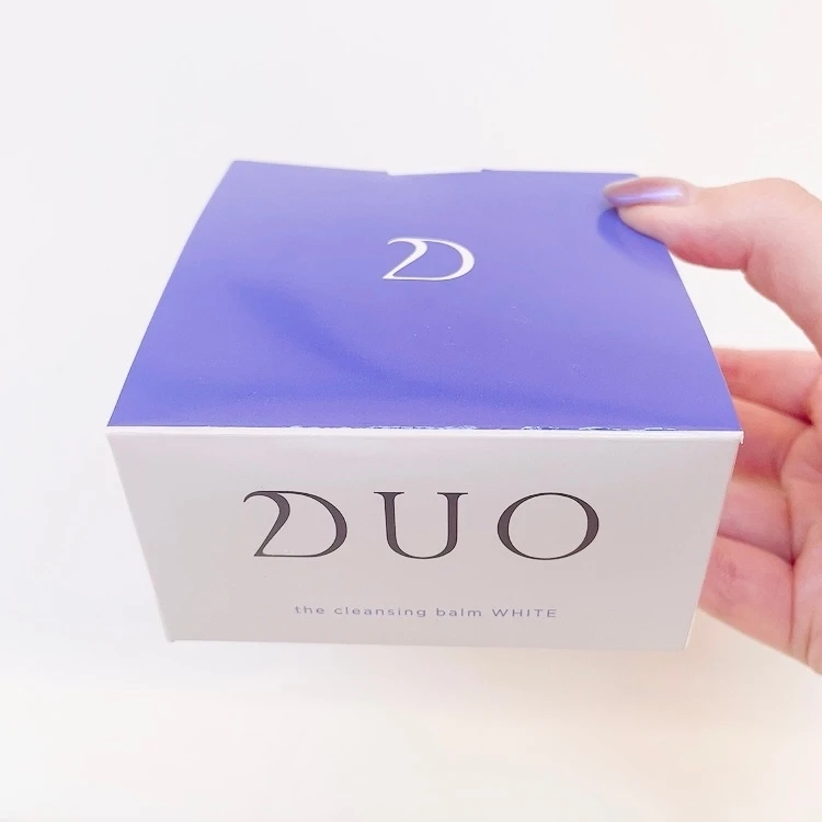 【クレンジングバーム】パワーアップした青のDUO《デュオ ザ クレンジングバーム ホワイトa》くすみケアや透明感が欲しい人におすすめ_1_1