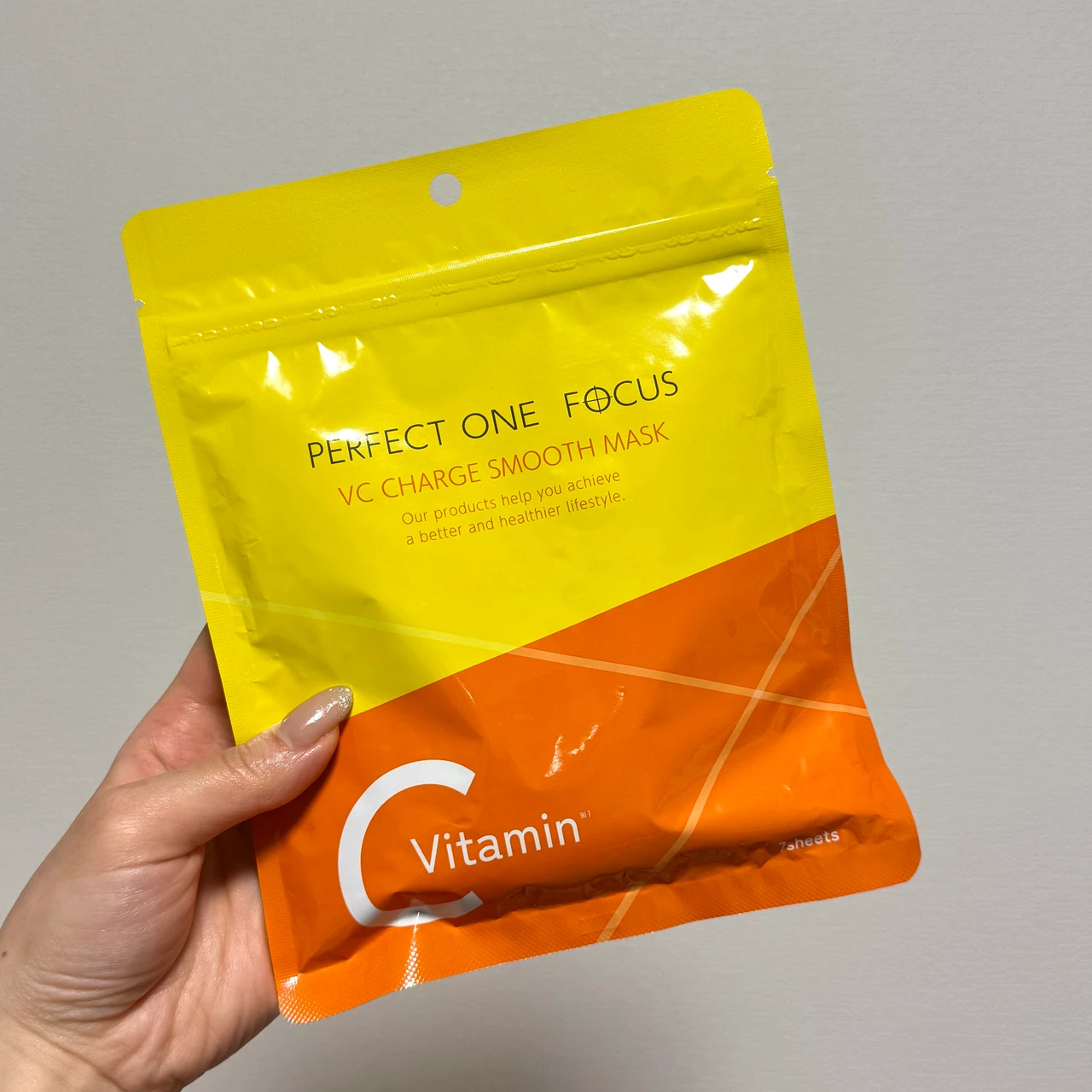 パーフェクトワンフォーカス VCチャージスムースマスク 使ってみた