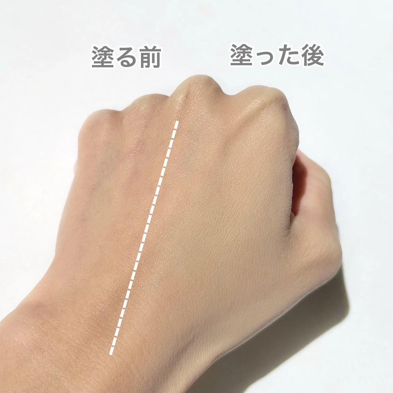 【全色レビュー】うす膜で崩れにくい肌が作れる！メイベリンの新作ファンデーション_4_2