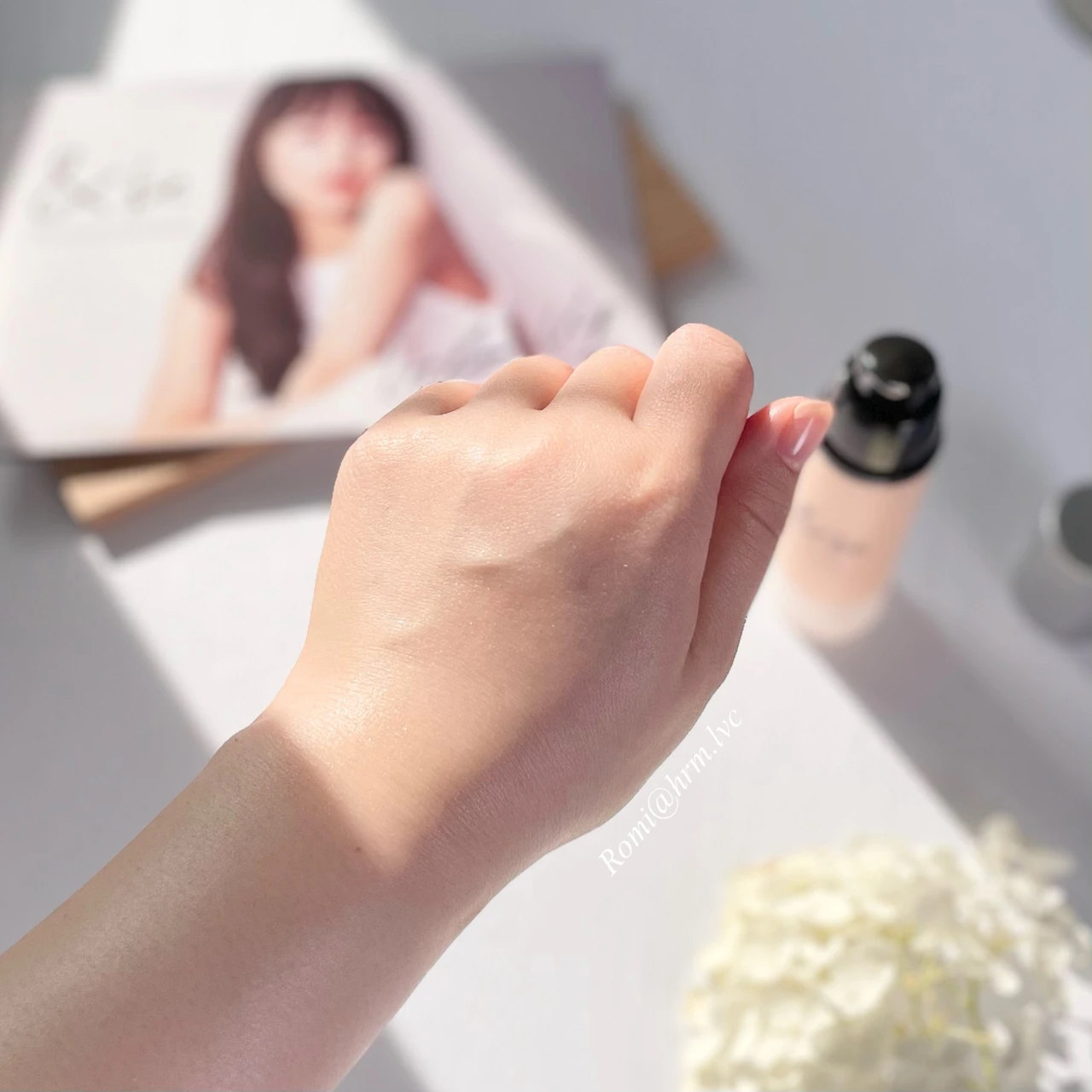 &be UVプライマー テクスチャー