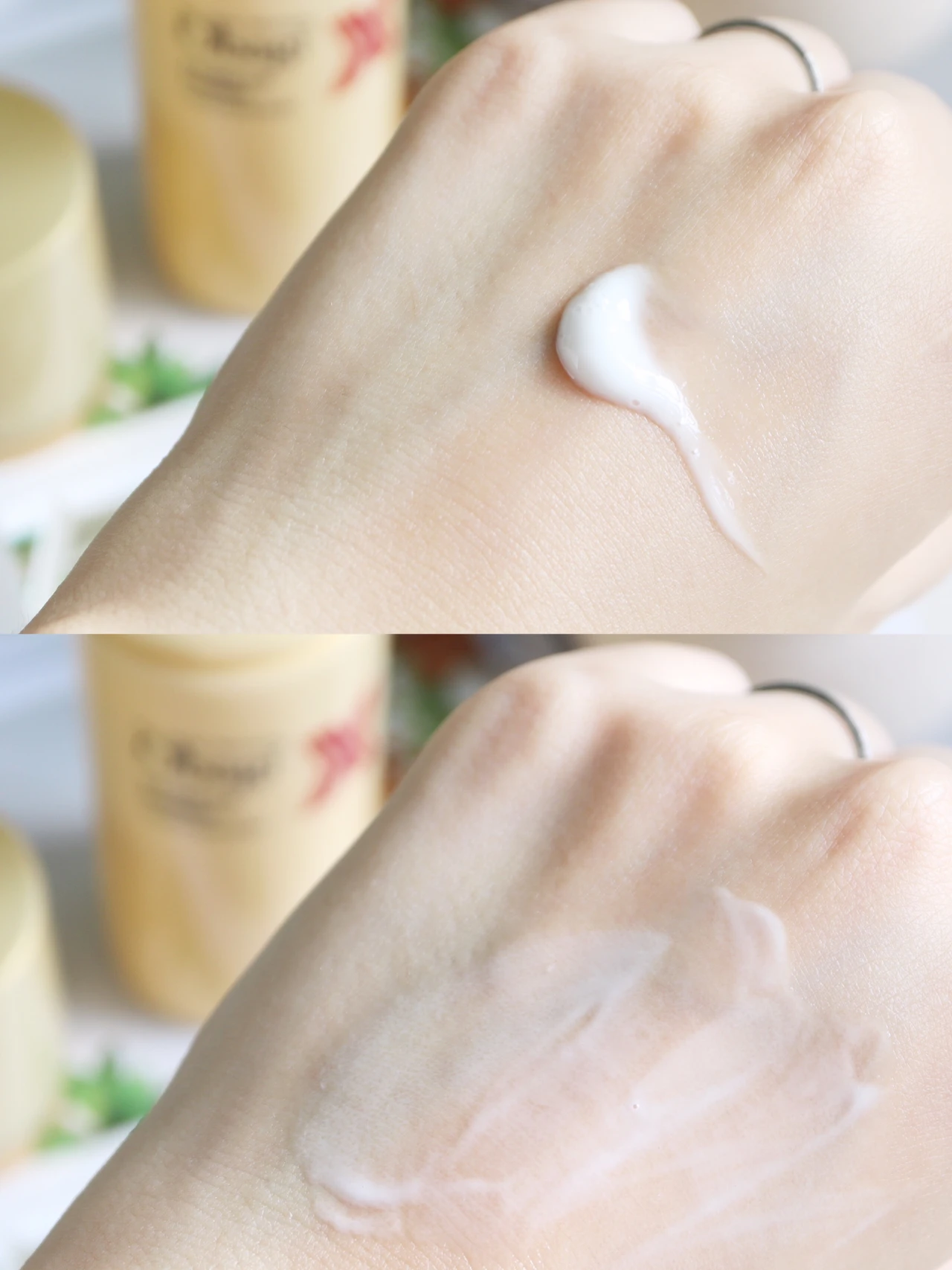 オバジX フレームリフトエマルジョン スウォッチ