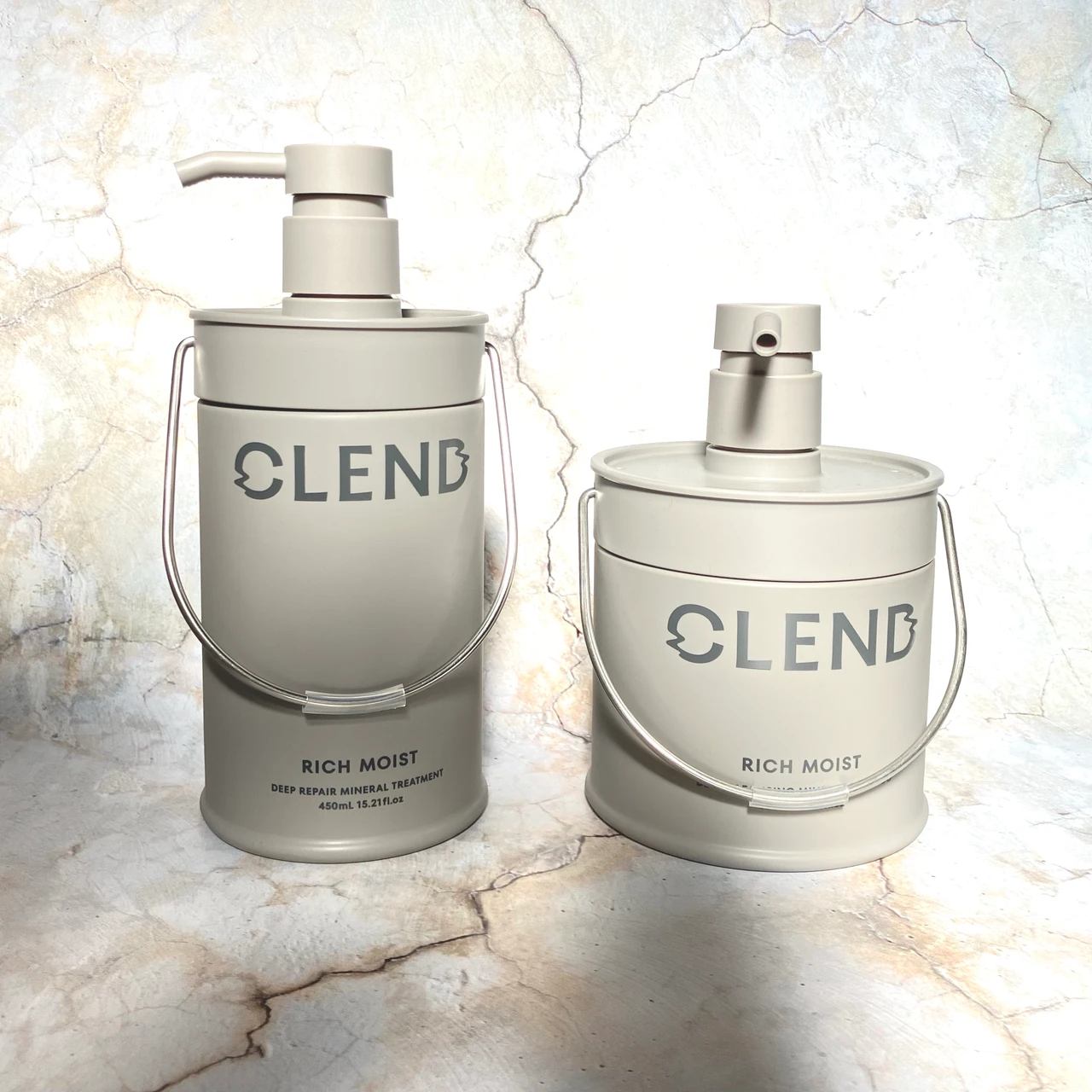 【クレンド】泥の力で保水ミネラルケア！汚れを落とすだけでなく髪のダメージを補修するシャンプー＆トリートメント_2