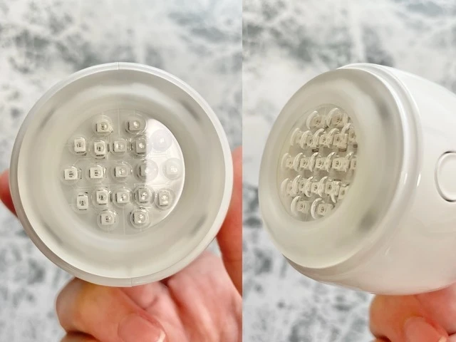フォト美顔器「ReFa BEAUTECH SPOT」ヘッド形状