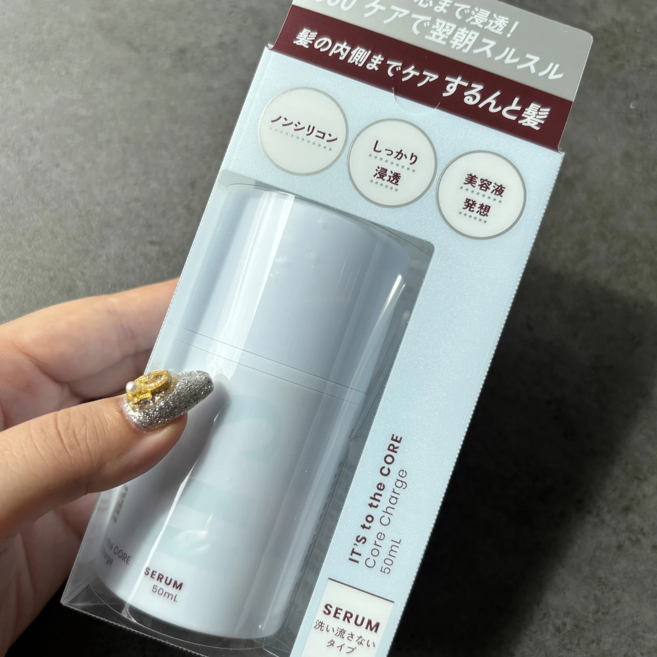 髪のダメージが気になっていて毎日のヘアケアに取り入れている「トゥザコア コアチャージセラム」♡_5