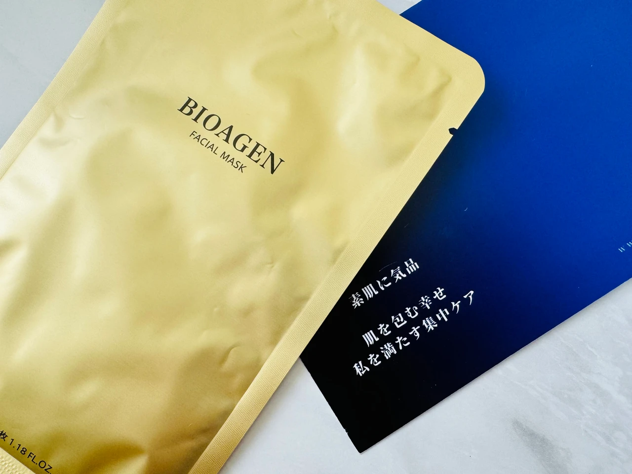 BIOAGENのフェイスパックの使用イメージ