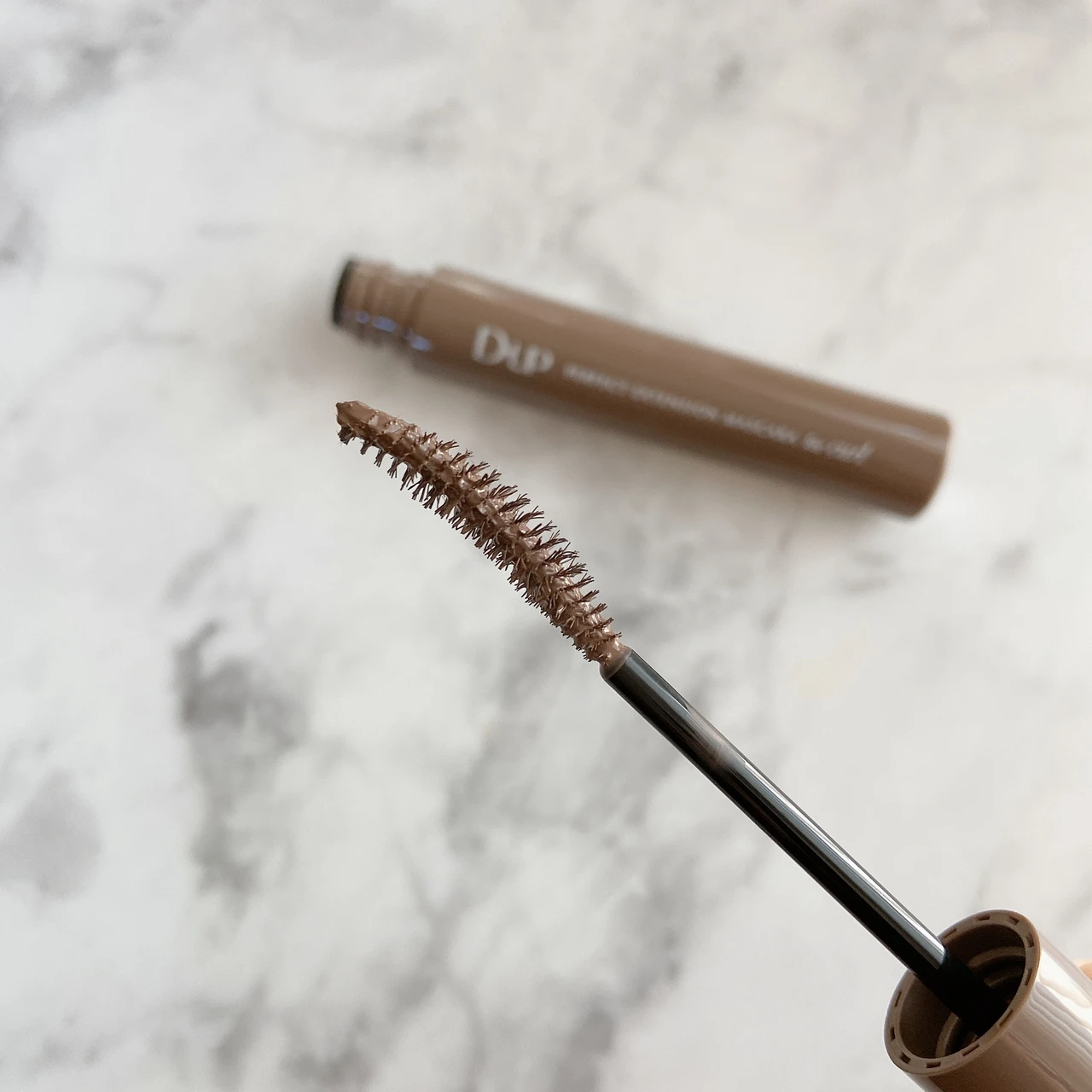 【絶妙カラーが透明感上げる⤴️】10月9日🆕新色登場！D-UP「パーフェクトエクステンションマスカラ for カール」マロングレージュ🤎_2_1