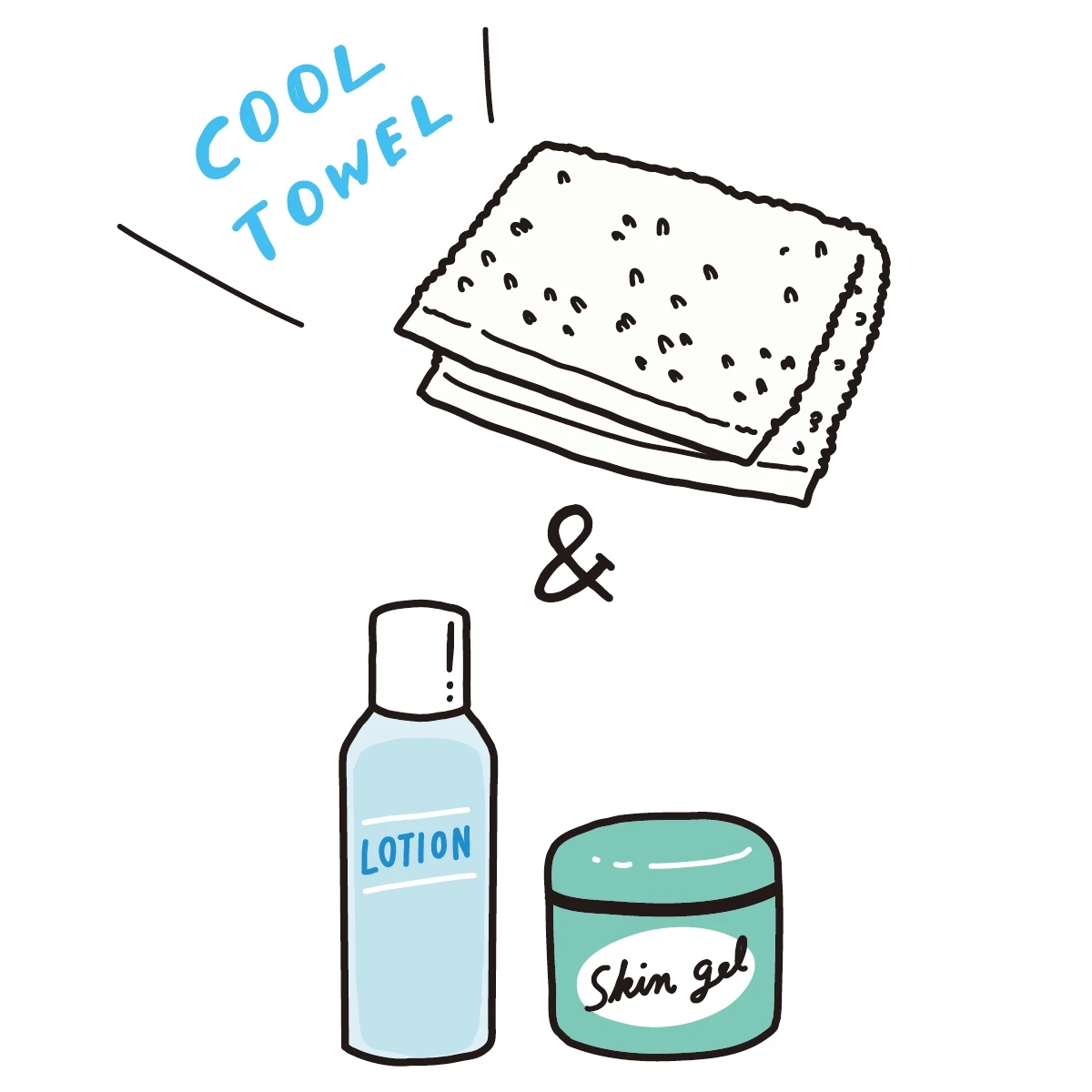 肌のクールダウン