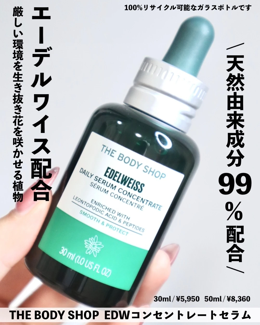 ザ ボディ ショップ EDW コンセントレート セラム インナードライ