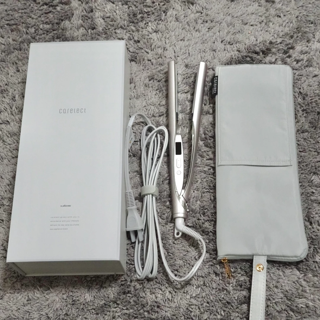 髪に優しくツヤツヤストレートに♪「ケアレクト スムースケアアイロン 25mm」✨_1_2