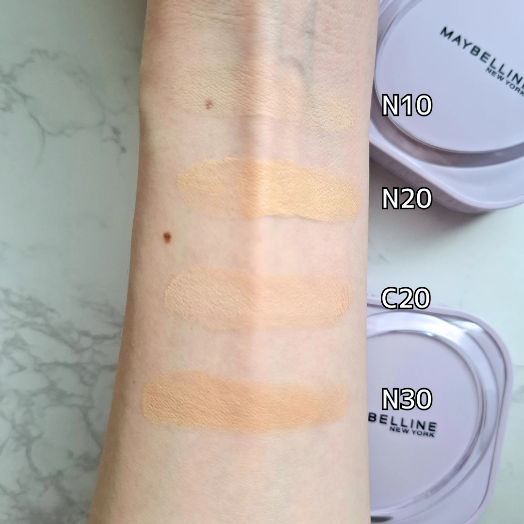 SPステイ クリームパクト ファンデーション スウォッチ