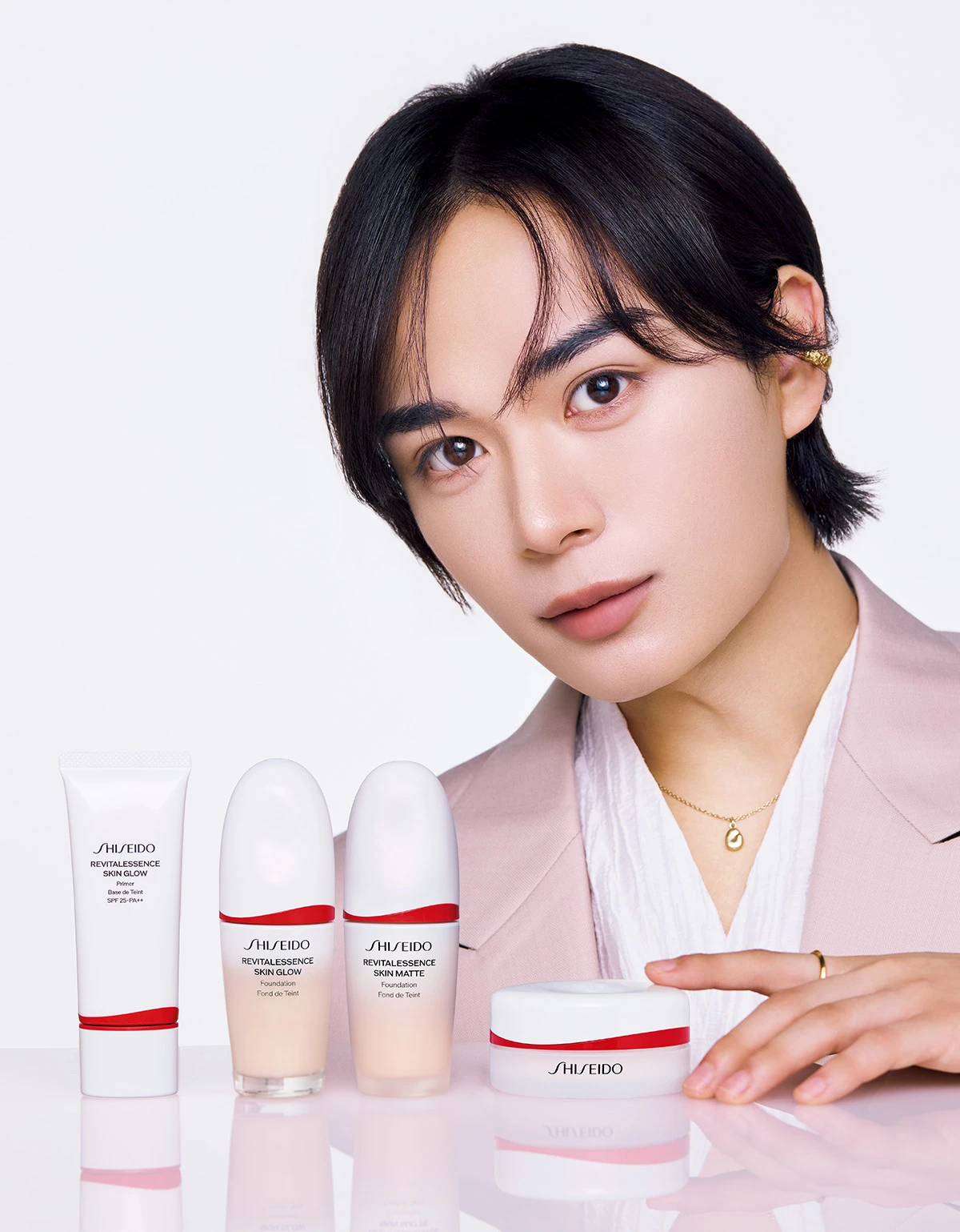 大西流星 SHISEIDO エッセンス スキンシリーズ