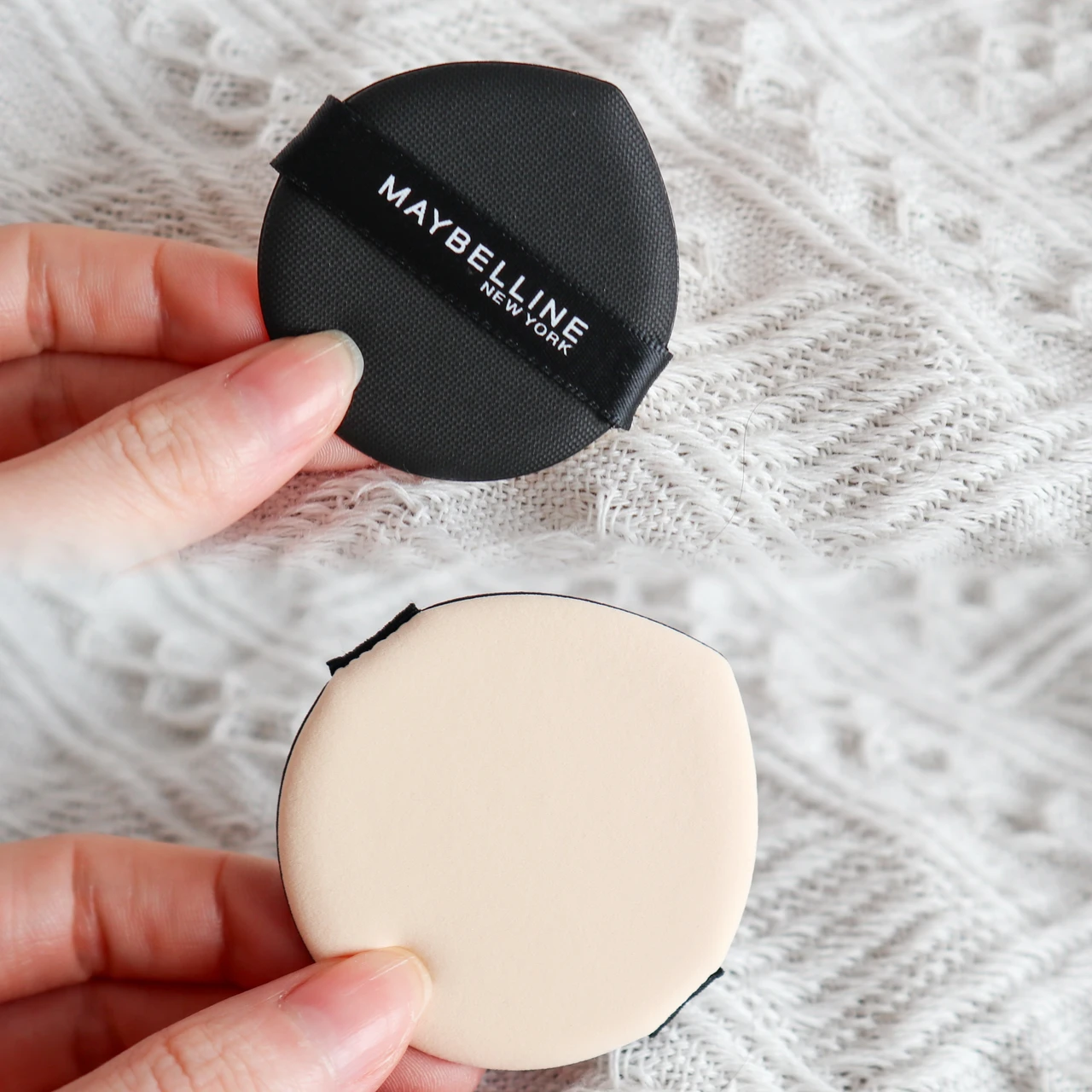 メイベリン　SPステイ クリームパクト ファンデーション　塗った後