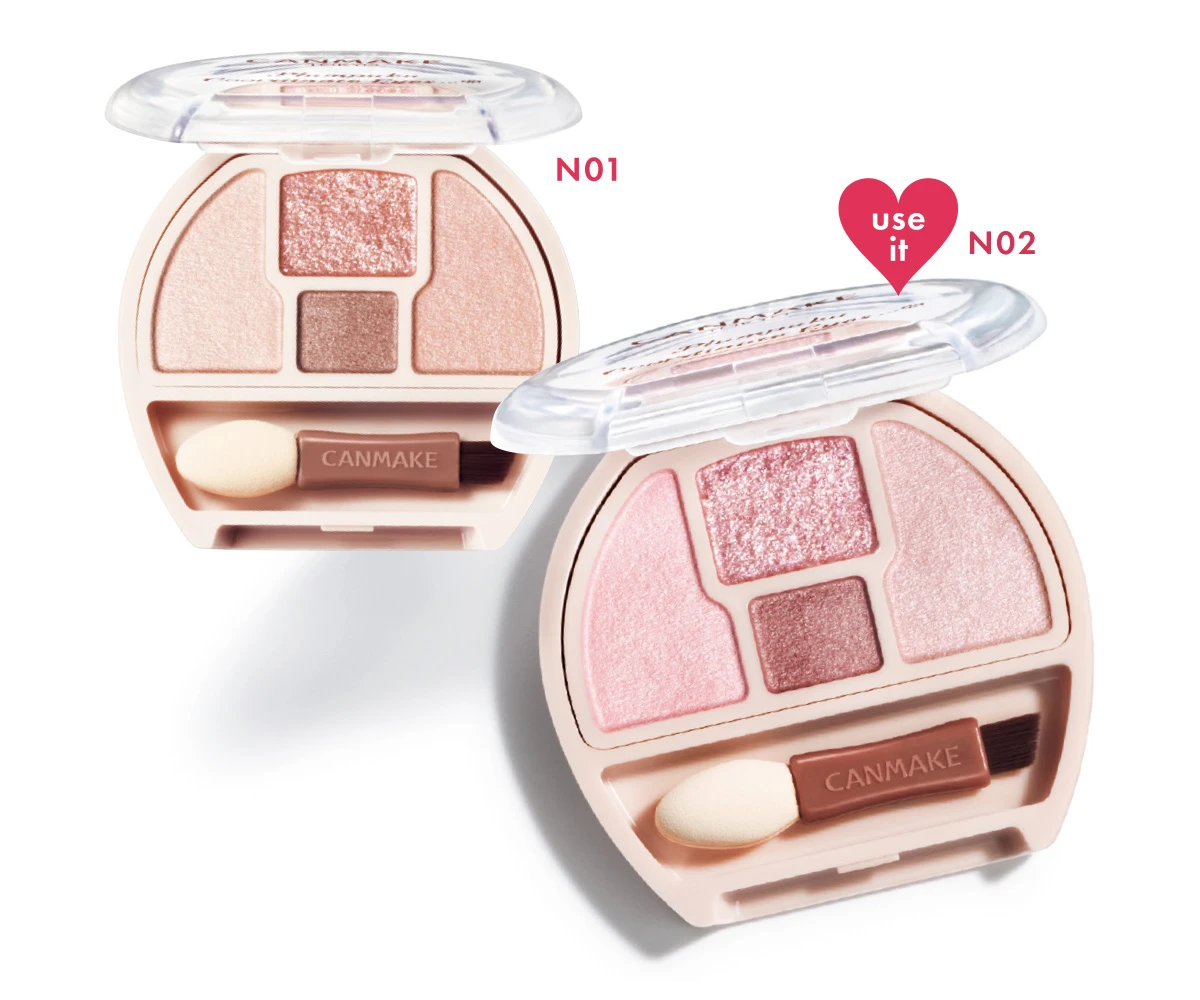 CANMAKEプランぷくコーデアイズNeo 涙袋メイク アイシャドウ