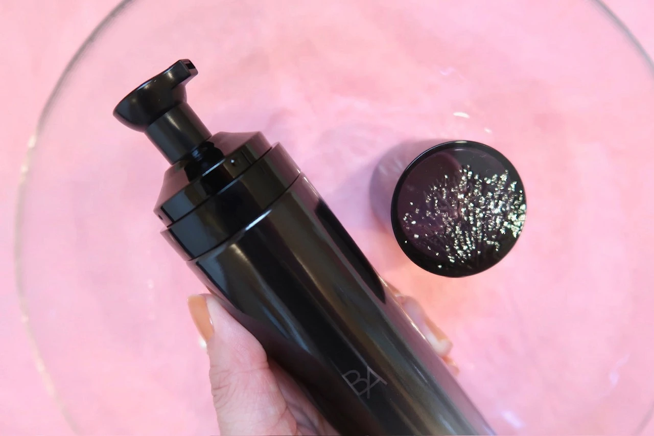 【驚きの新処方で透明感あふれるハリ肌×引き締まったハリ肌】B.A化粧水&乳液_4_2