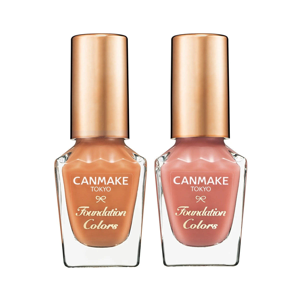 キャンメイク ファンデーションカラーズ (左)07、(右)06