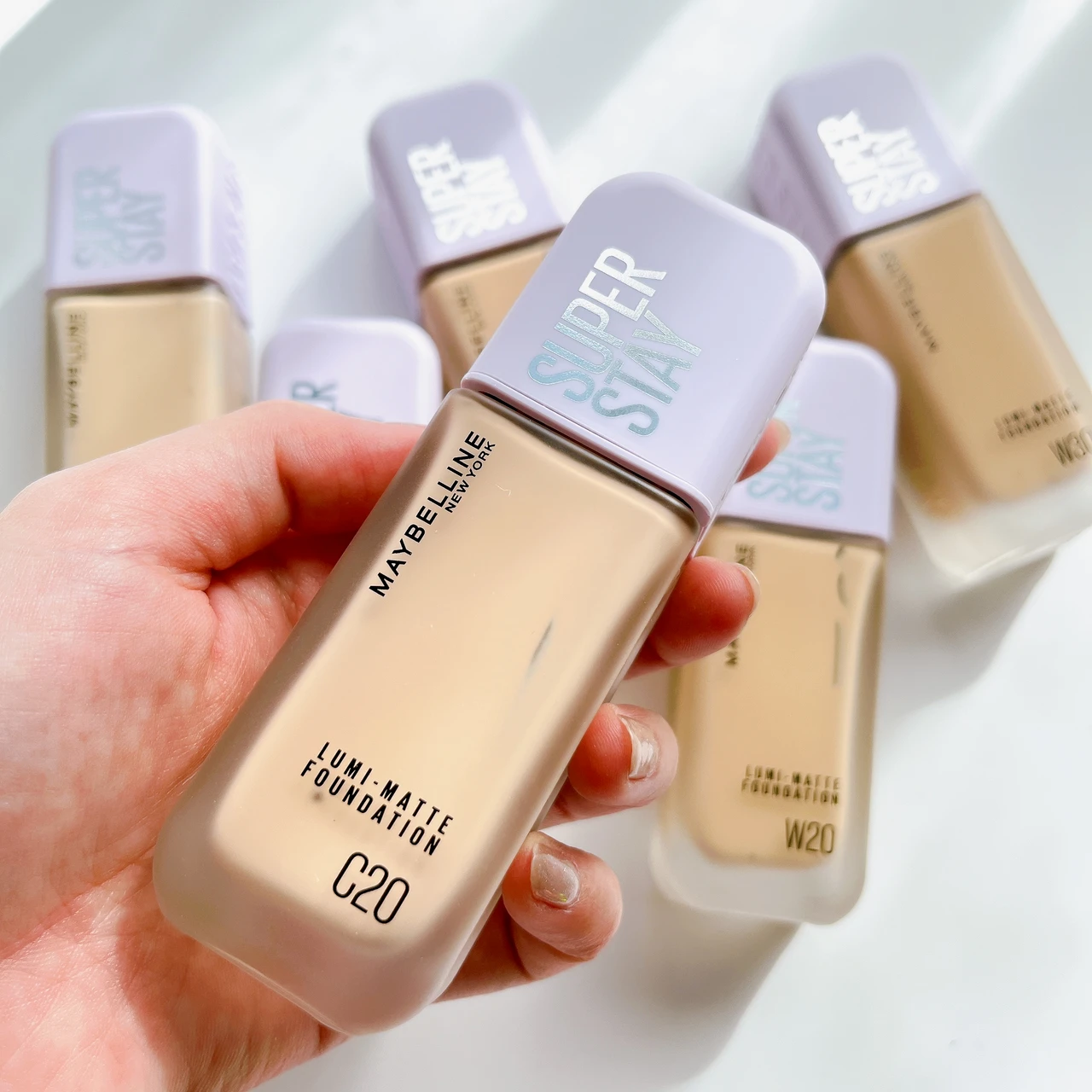【NEW】発売前から話題！2月10日発売のメイベリン新ファンデ♡第二のお肌のような新感覚薄膜ファンデを全色レビュー！_3_1