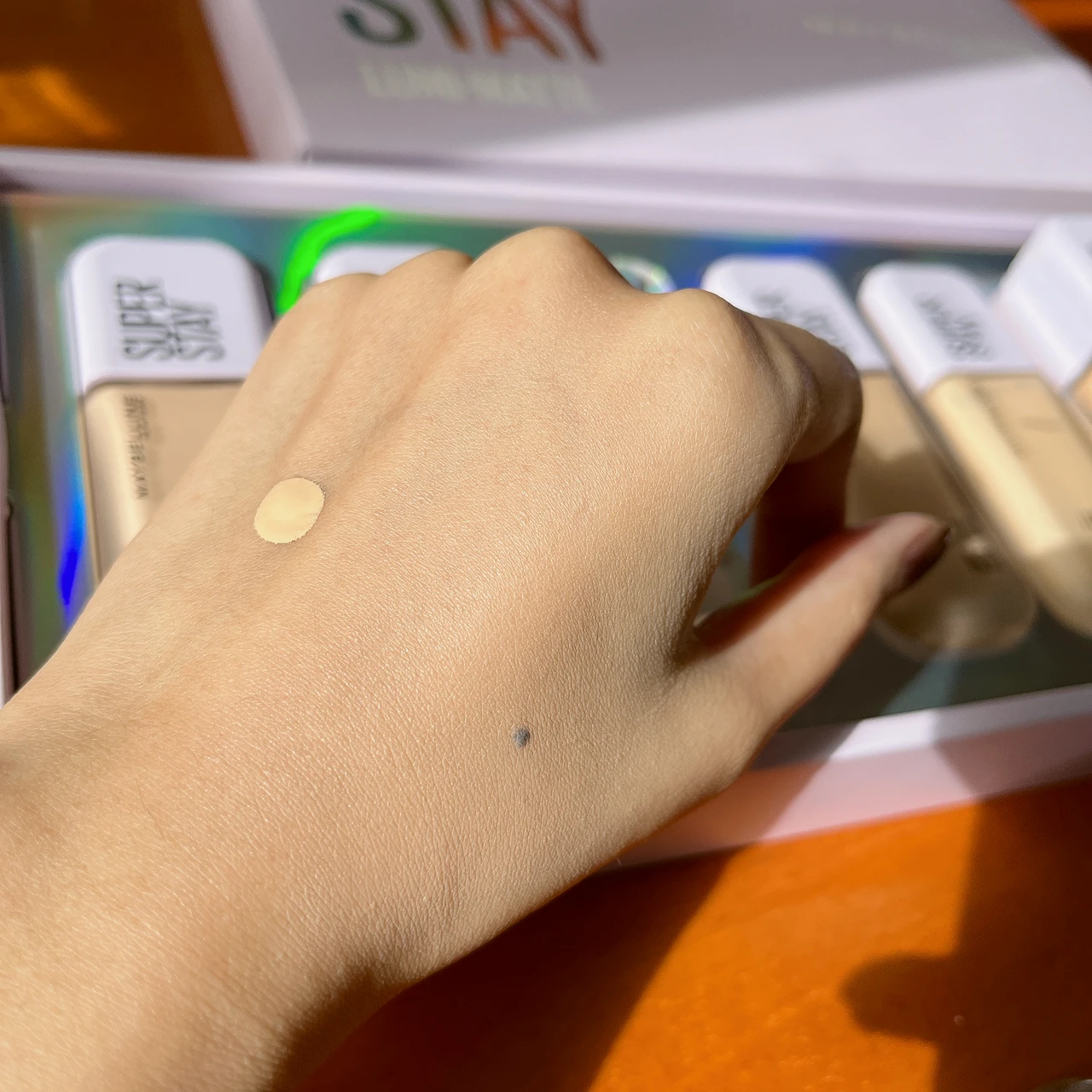 メイベリンの新作ファンデを全色レビュー！【メイベリン ニューヨーク SPステイ ルミマット リキッド ファンデーション】_6_2