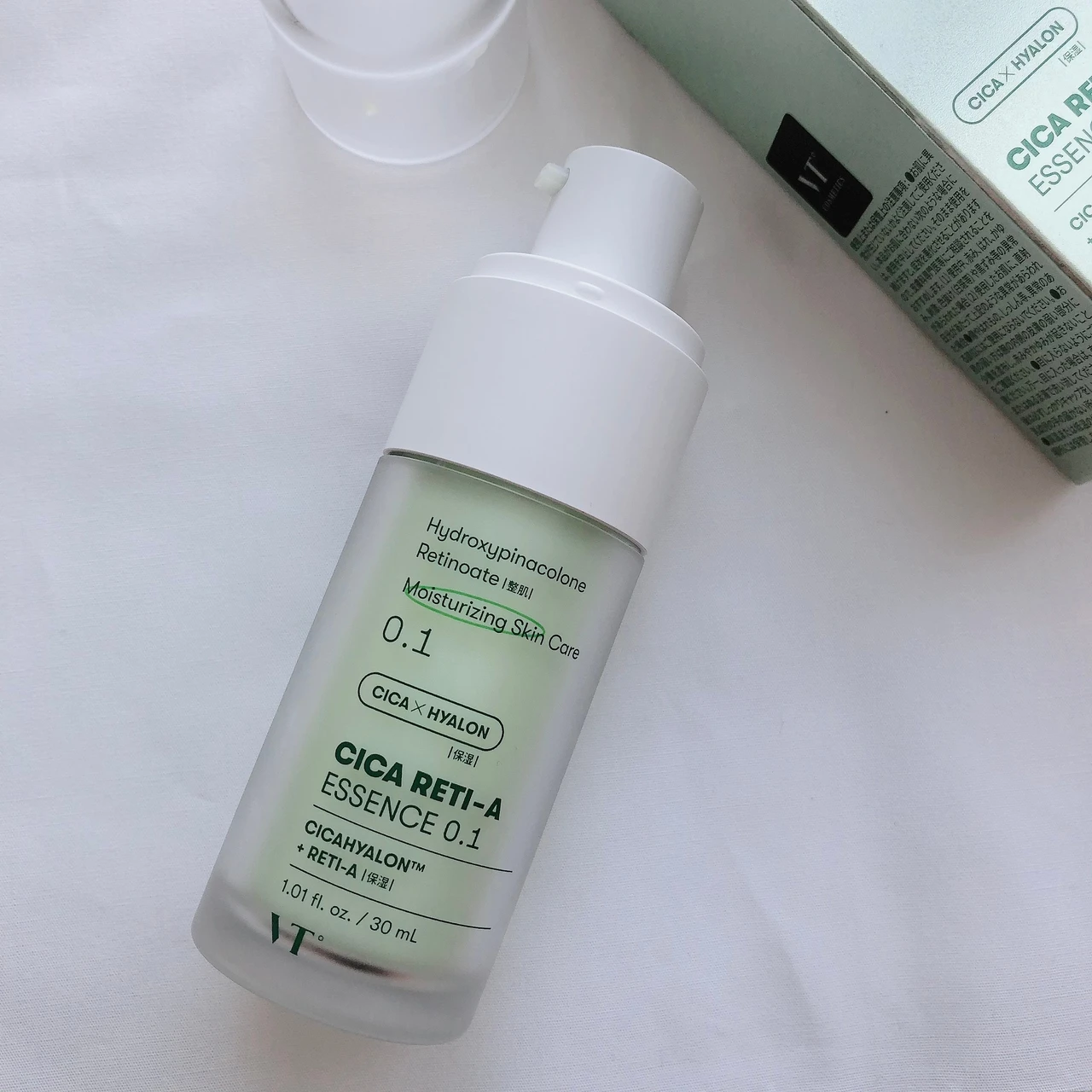 【攻めのお手入れでツルツル美肌を目指す】VT COSMETICS シカレチA エッセンス0.1(^^)/_5