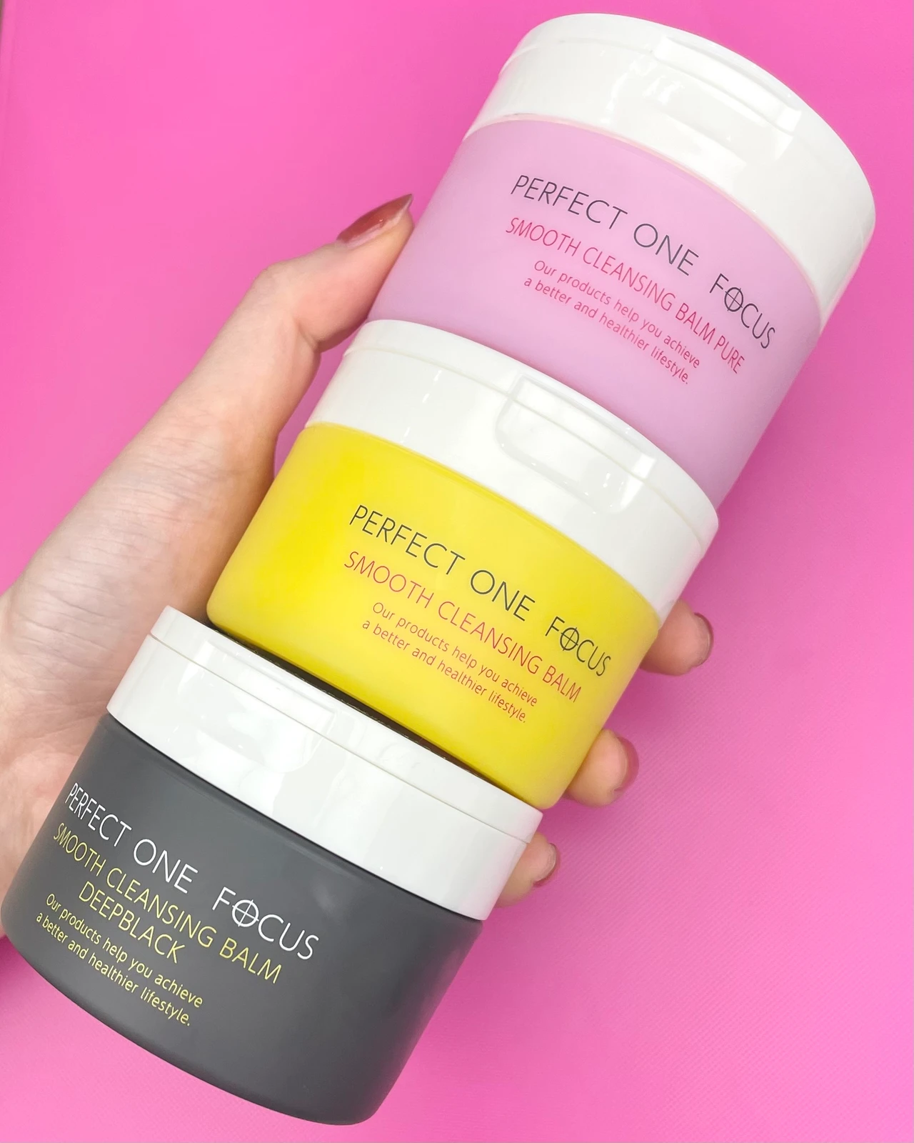 選べる3種のクレンジングバーム