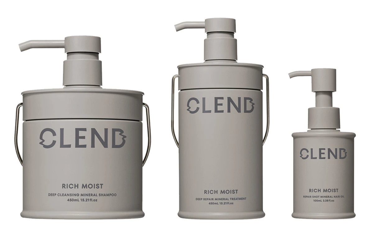 泥*ヂカラでスカスカ髪にミネラルチャージ! 芯まで保水する新ミネラルヘアケア「CLEND(クレンド)」誕生_2