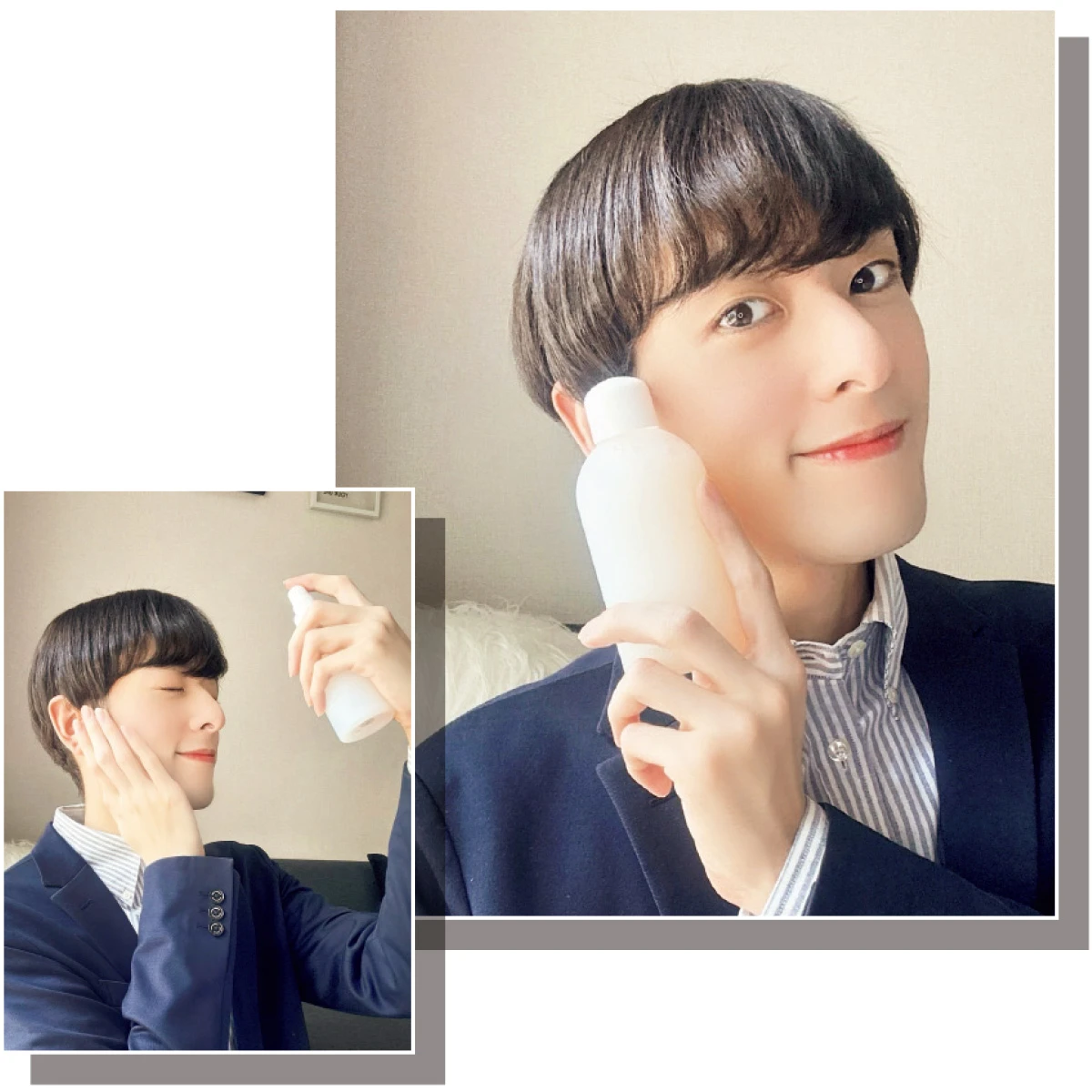 マキアインフルエンサー Shunさん コスメデコルテ 薬用 マイクロバーム ローション(医薬部外品)