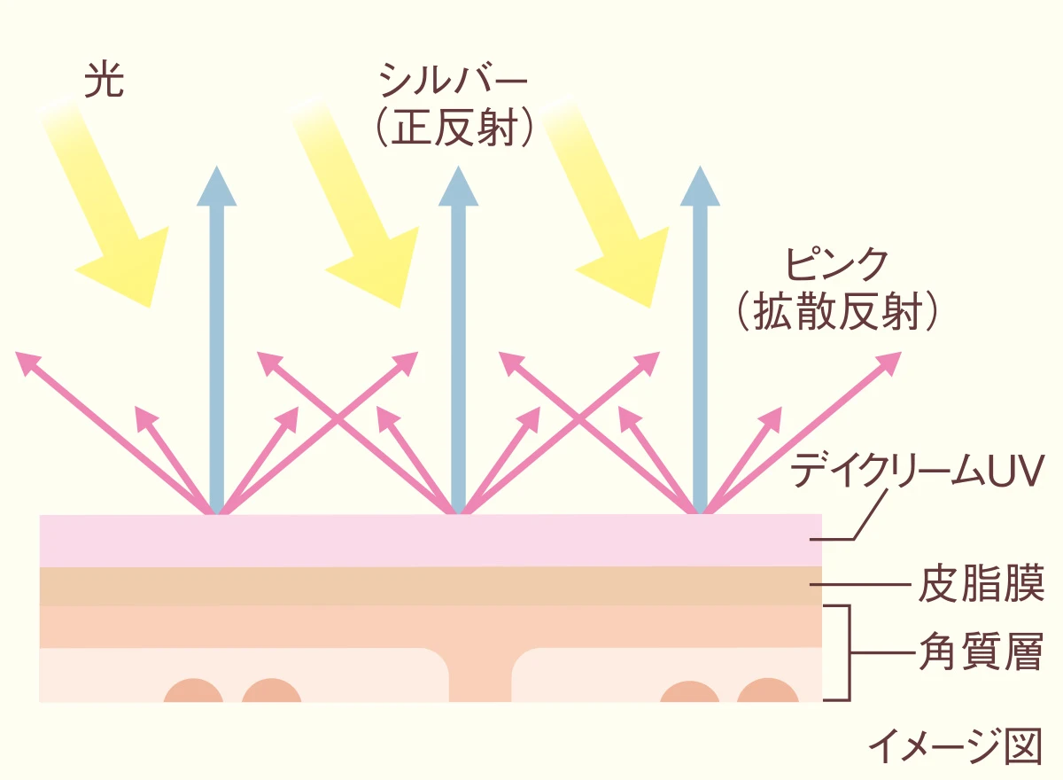 メリハリフェイスを演出する メイクアップ効果