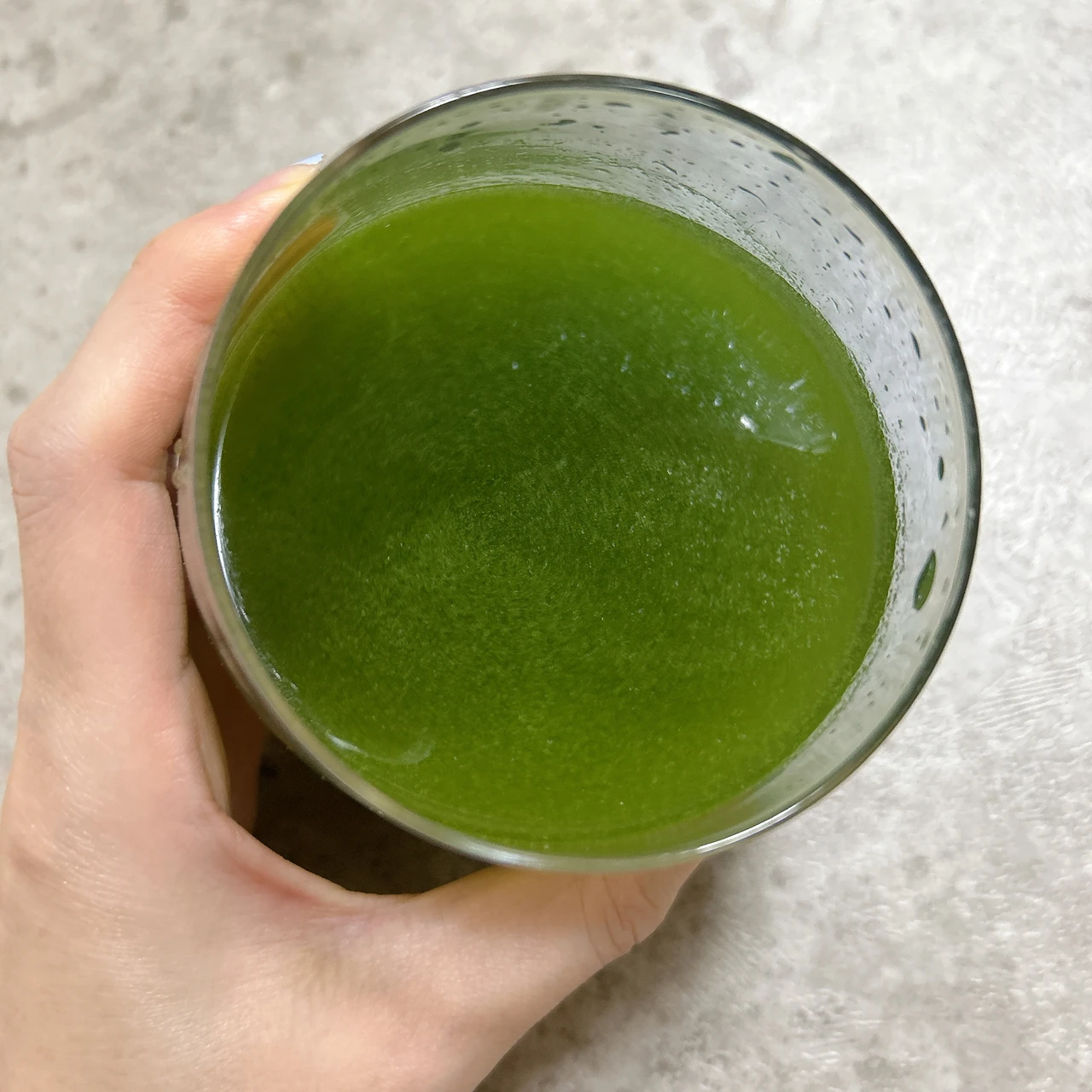 Be グリーン GF 溶かした後