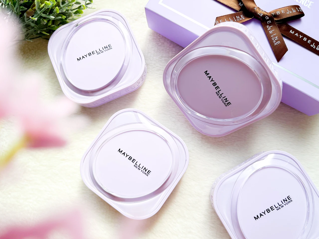 メイベリン SPステイクリームパクト ファンデーション