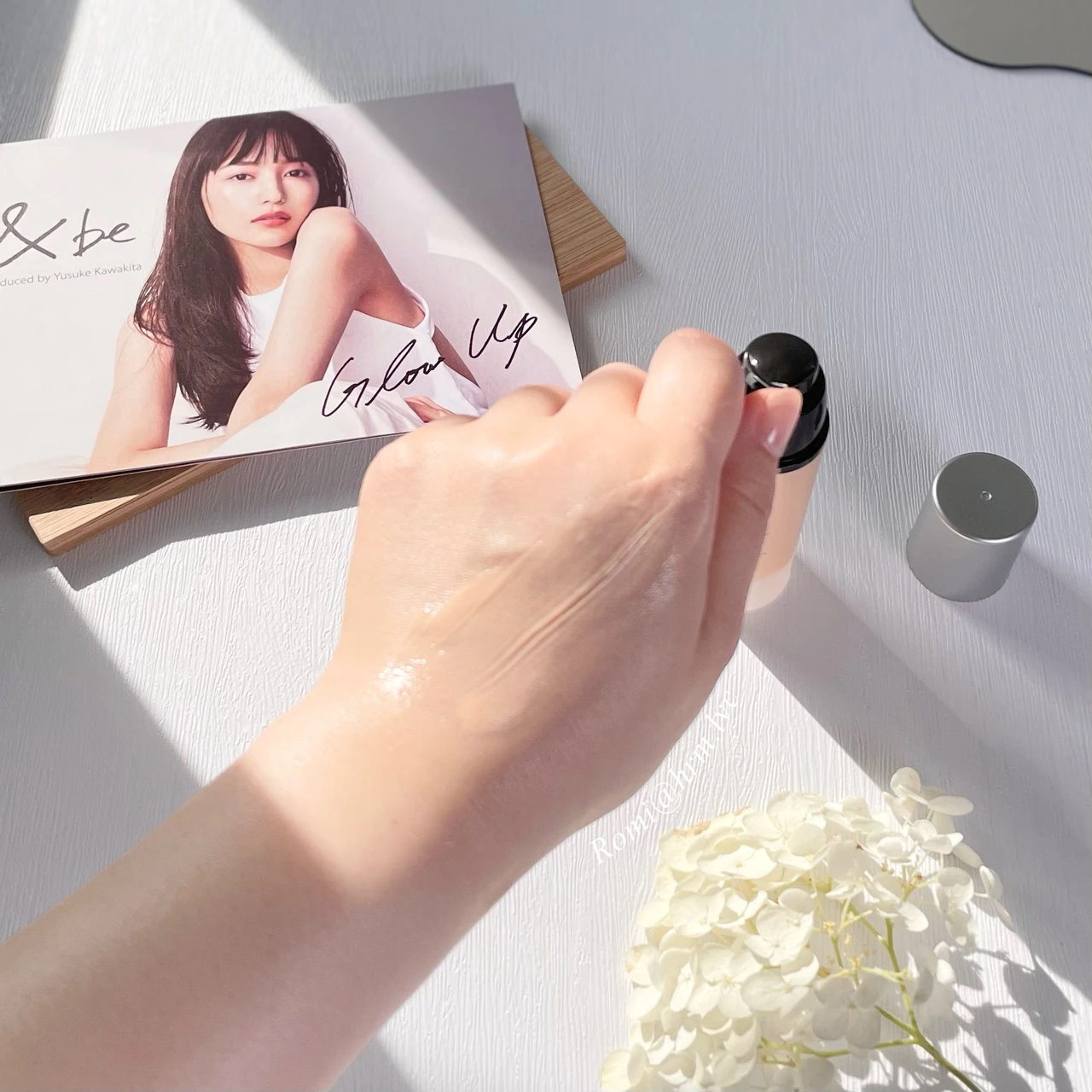 &be UVプライマー テクスチャー