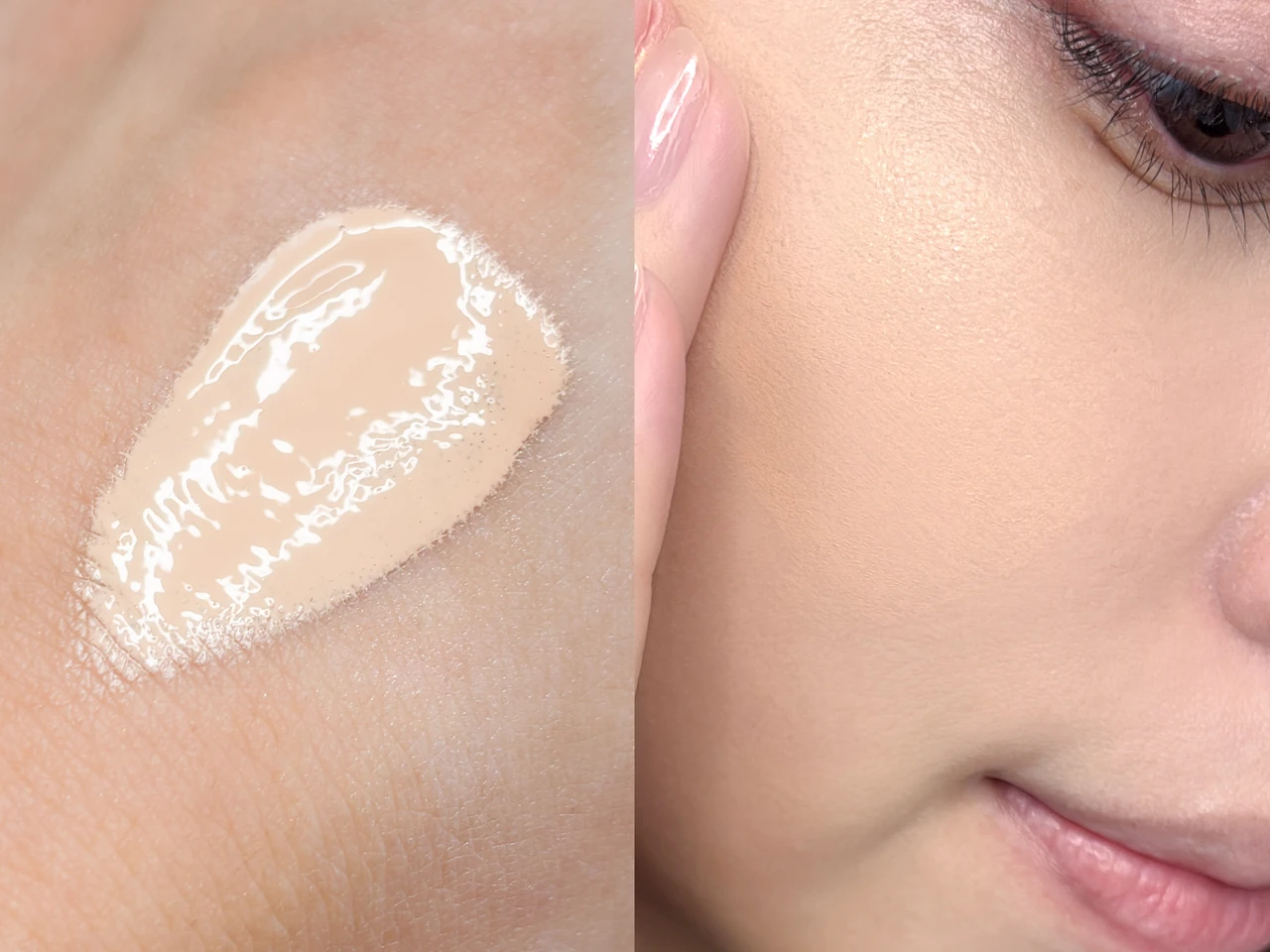 抜け感のあるツヤ肌のカギは“光”！インウイ新プレストパウダー×リキッドファンデでつくる大人のベースメイク術_8