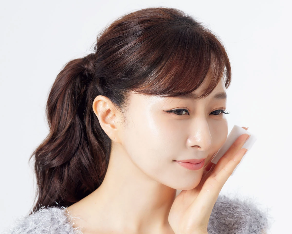 パッティングですみずみまでうるおいを