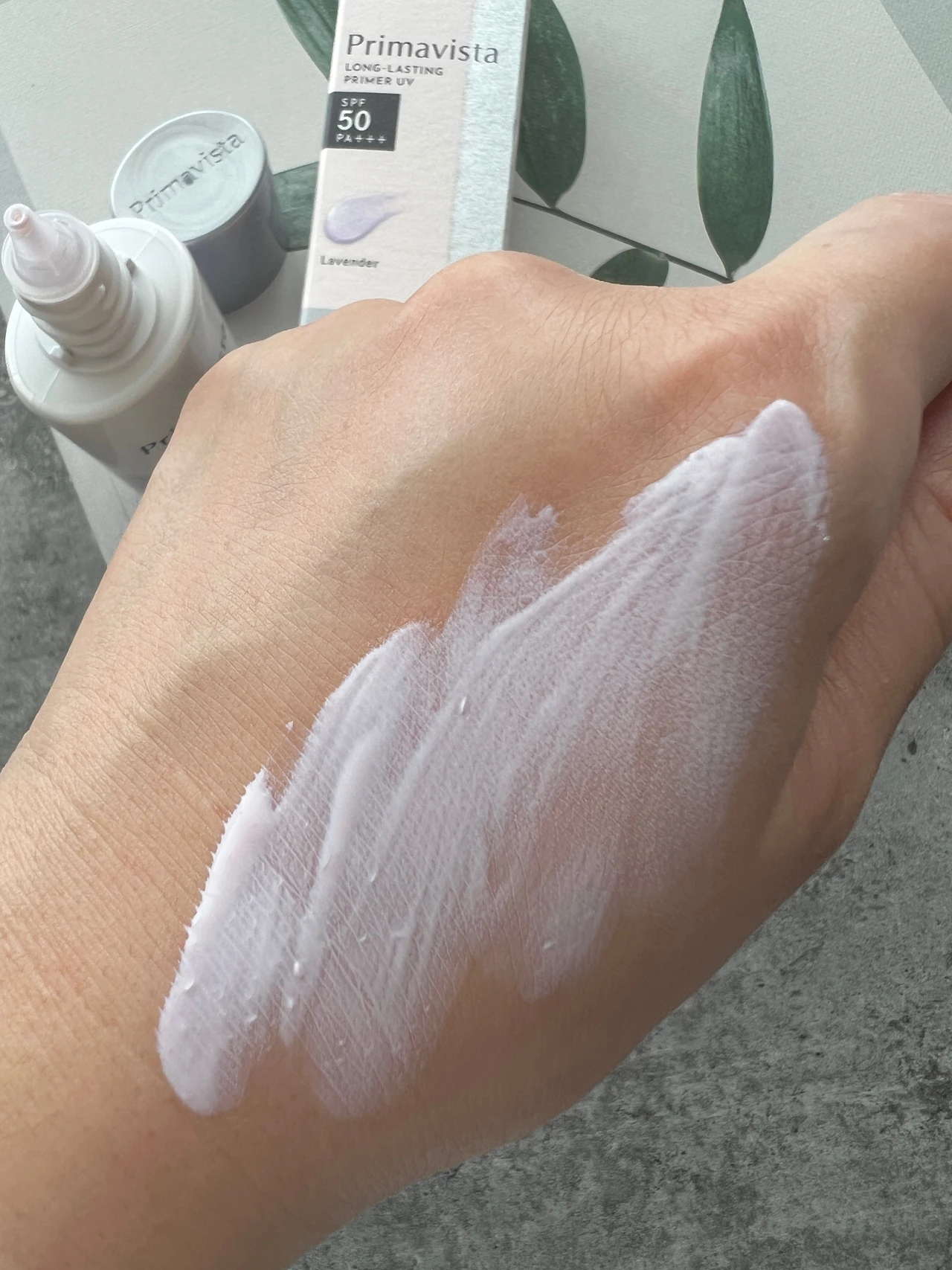 【テカリ・ヨレ防止】夏の肌に！Primavista［プリマヴィスタ］スキンプロテクトベース <皮脂くずれ防止>ラベンダーでさらさら透明肌【ベースメイク】_3