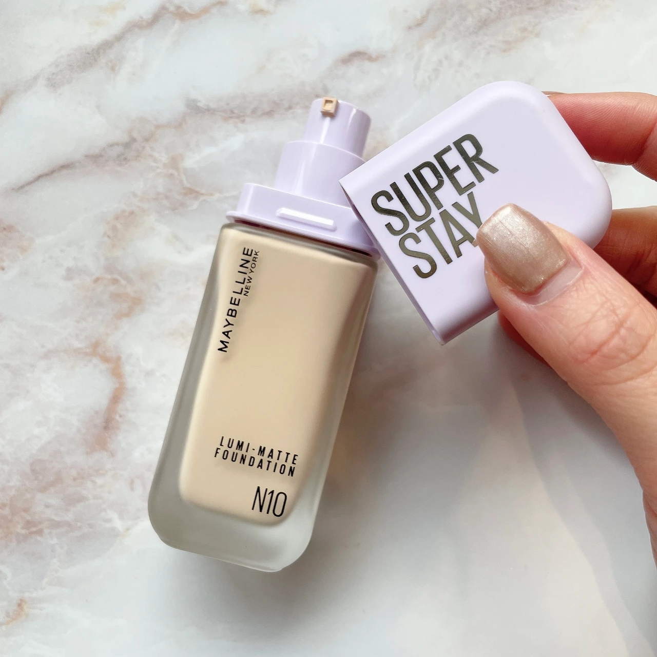 【全色レビュー】2/10発売！メイベリン新作"SPステイ ルミマット リキッド ファンデーションが優秀すぎる♡ドラコスファンデの進化とは？_3_1