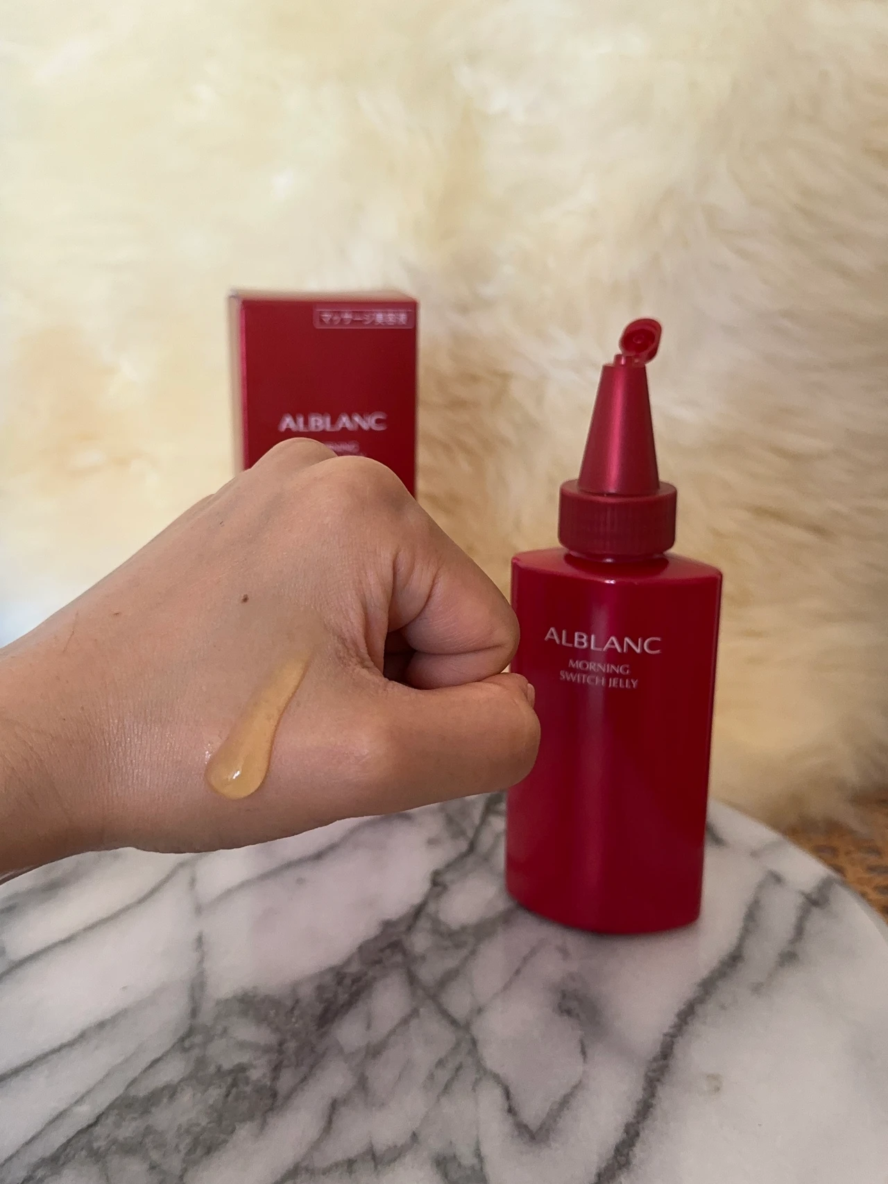 新感覚！朝ジュレでマッサージ、目覚める肌。アルブランが届ける、清々しい気持ち「ファンファーレ♪」_2_2