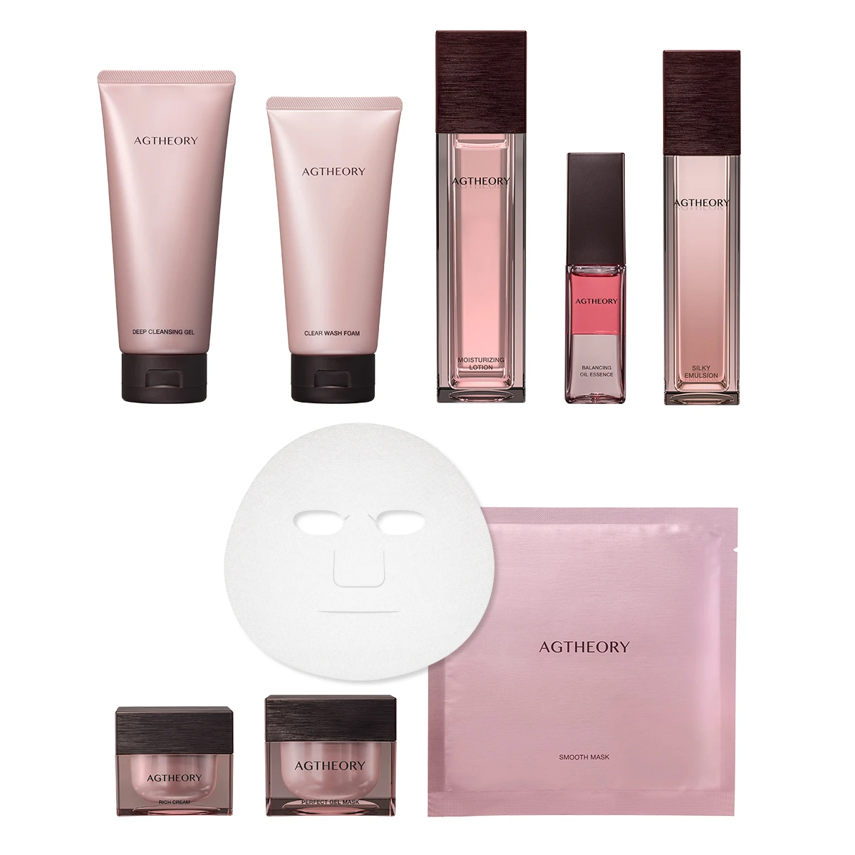 エイジーセオリーの製品ラインナップ