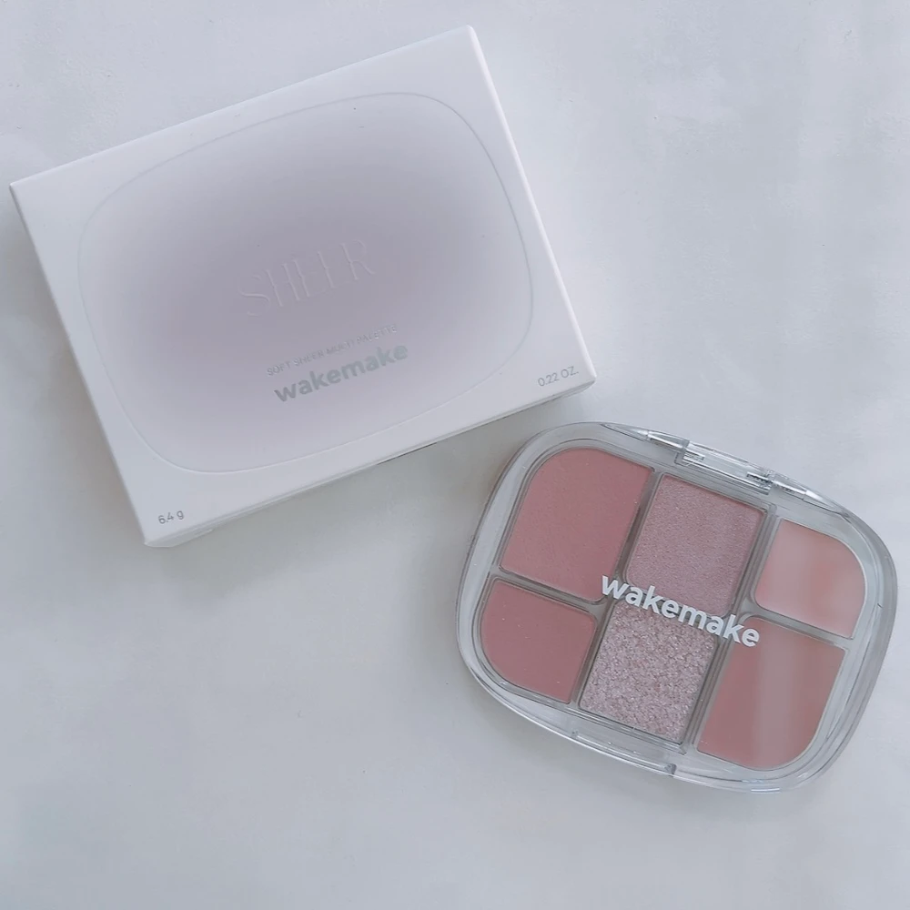 【新作】WAKEMAKEの春コスメが可愛すぎ♡ソフトシアーマルチパレットを使ってみた!_3_1