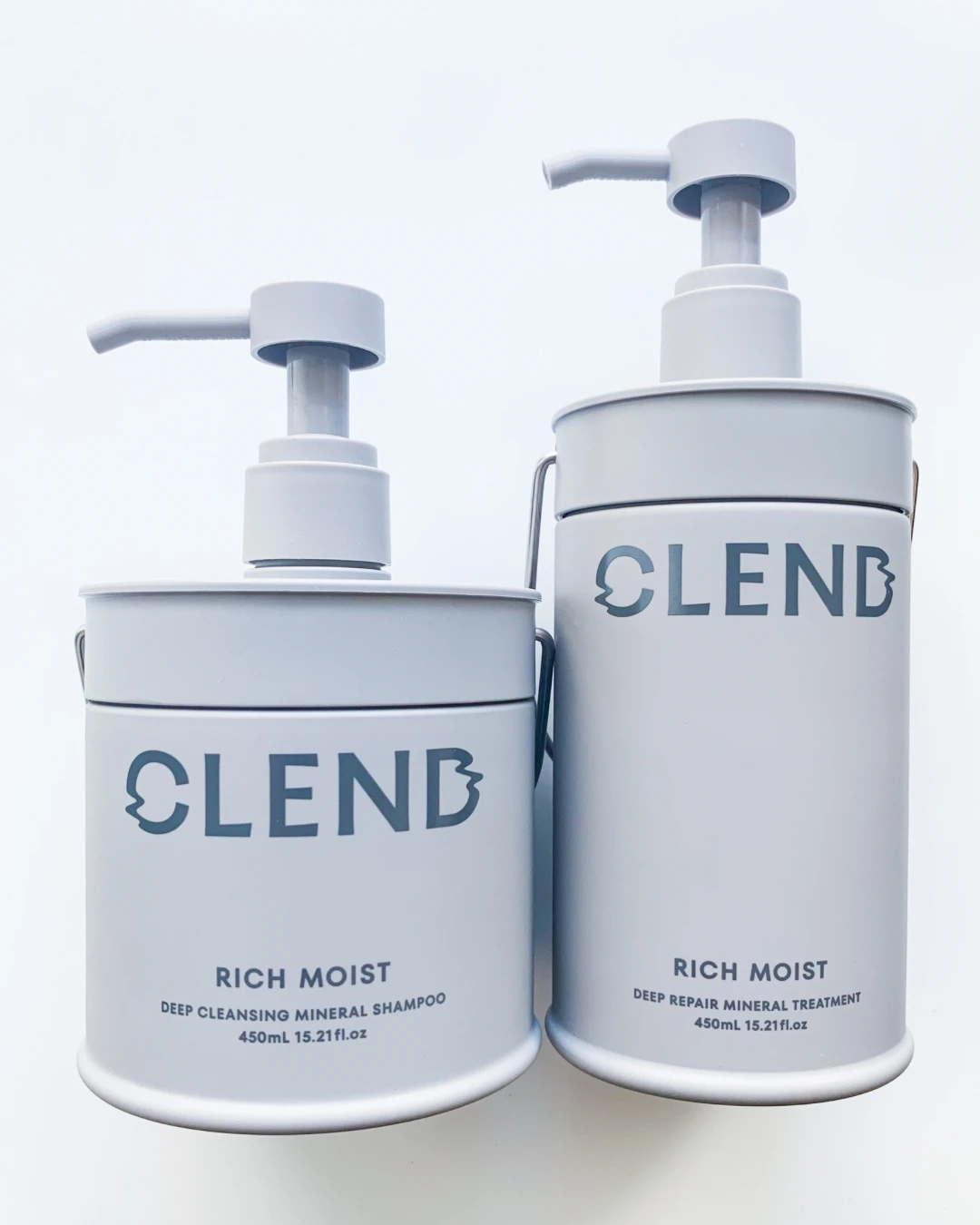 クレンド リッチモイスト ディープクレンジング ミネラル シャンプー・クレンド リッチモイスト ディープリペア ミネラル トリートメント