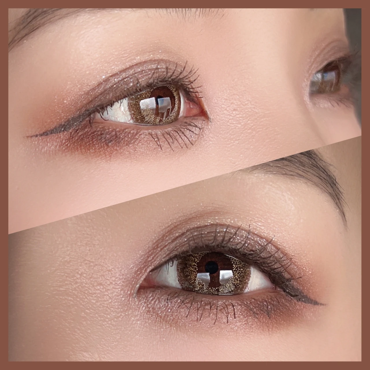 メイク画像【マロングレージュ】