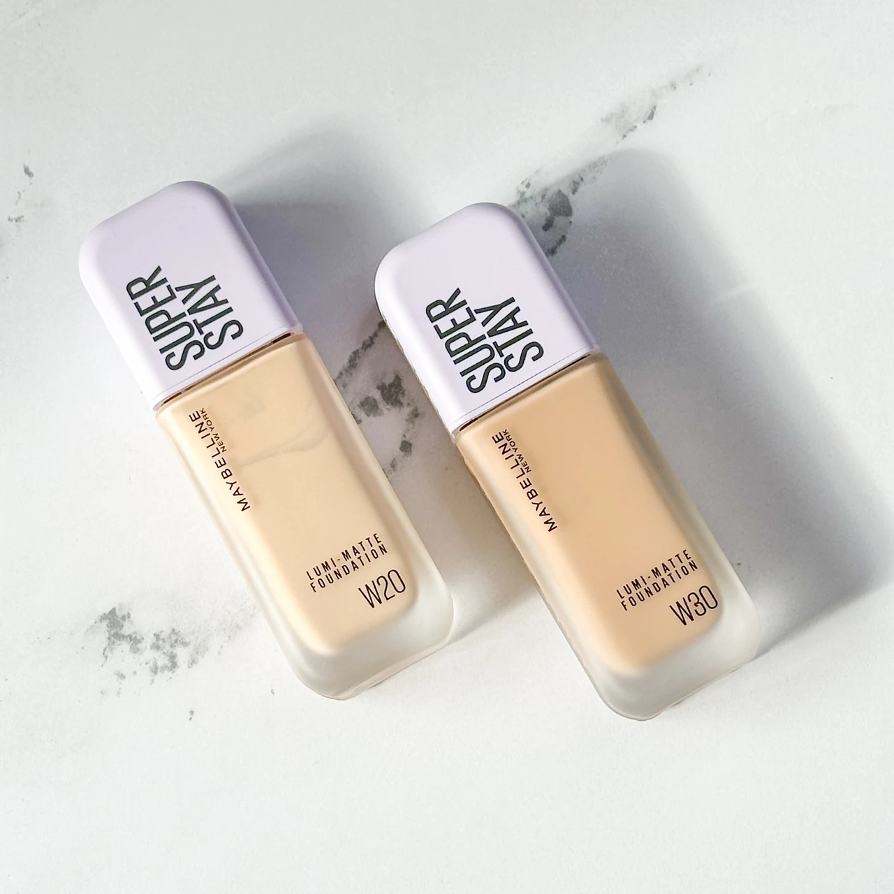 メイベリン SPステイ ルミマット リキッド ファンデーション W20 W30