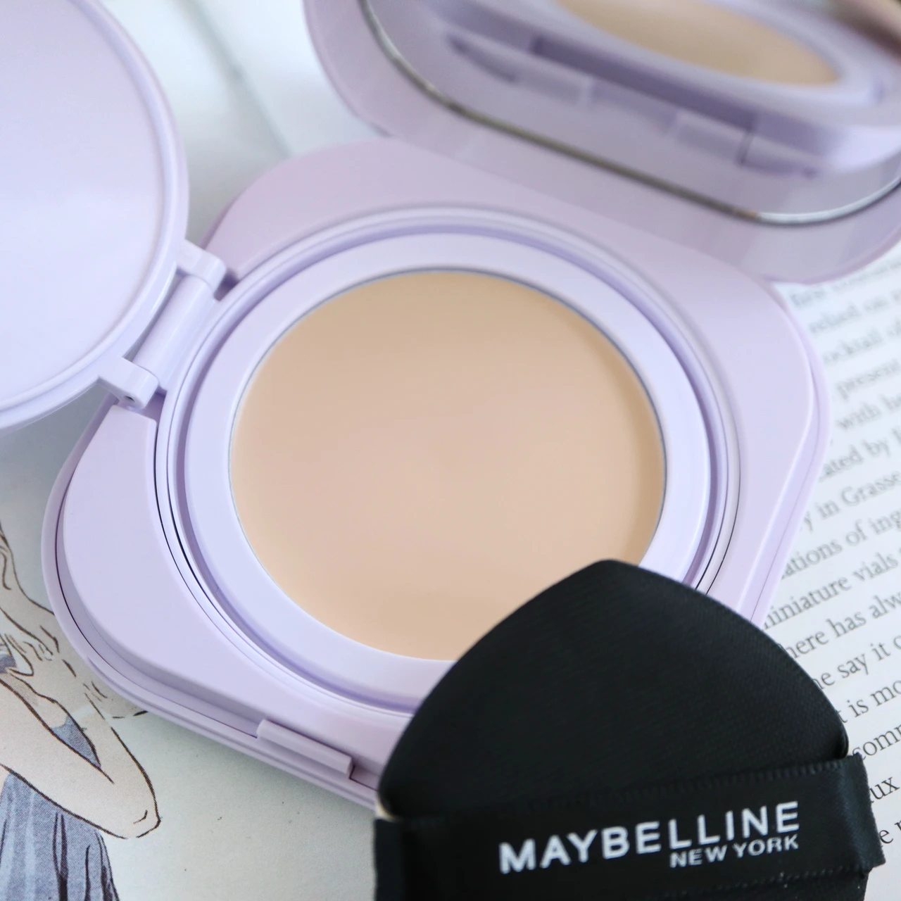 メイベリン SPステイクリームパクトファンデーション