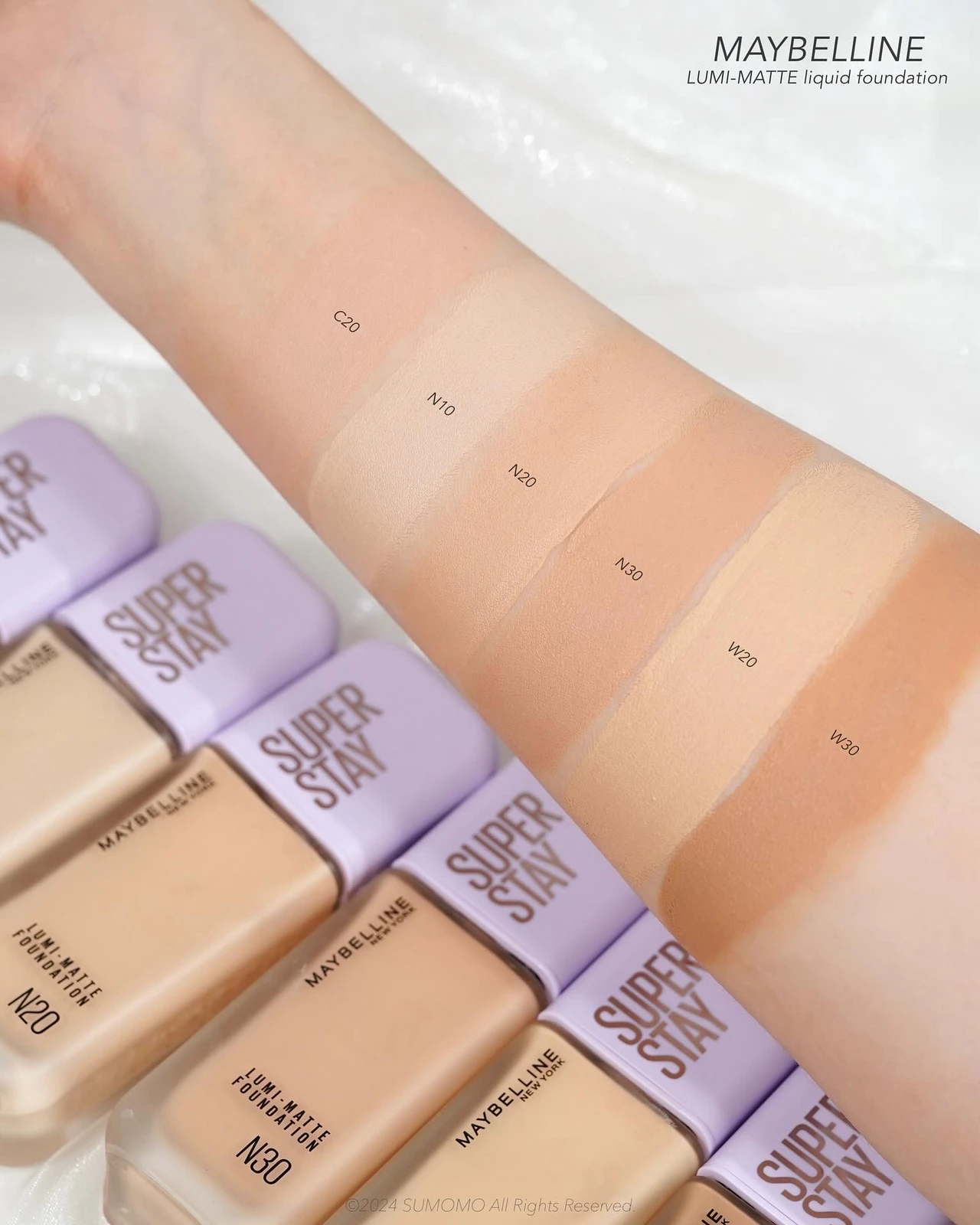 メイベリンのファンデに衝撃の新作が登場！繊細マットなうす膜カバーで高密着。2024夏のファンデは「SPステイ ルミマット リキッド ファンデーション」に決まり。_3_2