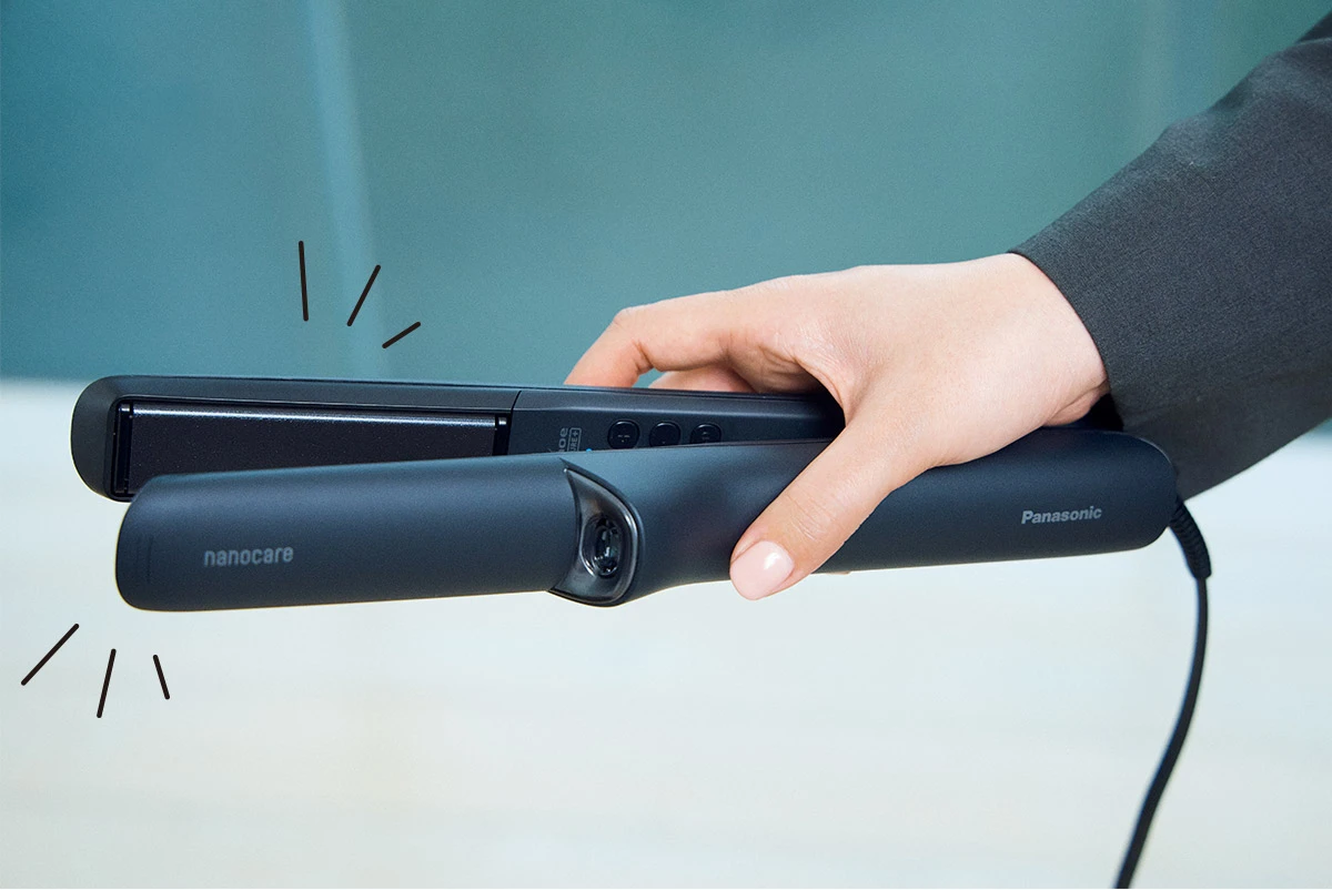 パナソニック ストレートアイロン ナノケア EH-HN50