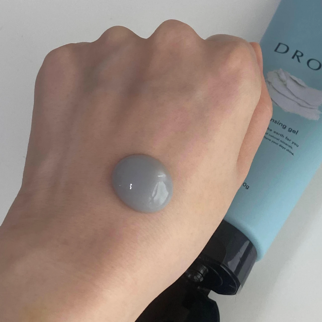 ドロアス クレイクレンジングジェル テクスチャー