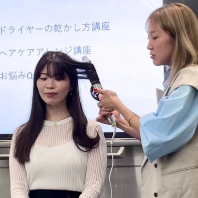 リファカールアイロン プロ 38mm　韓国ヘアアレンジ