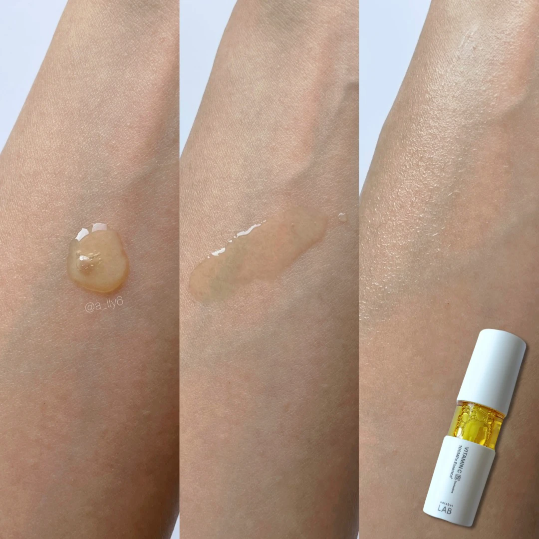 アンレーベル ラボ Vエッセンス ビタミンC 誘導体 美容液 毛穴 くすみ プチプラ unlabel lab テクスチャー