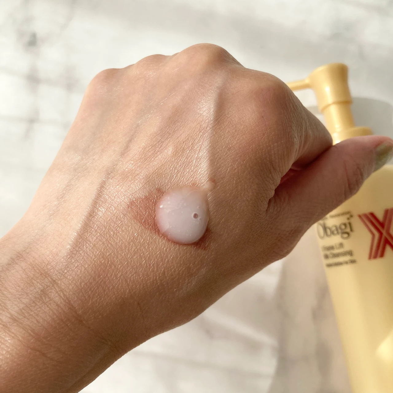 オバジX フレームリフトミルククレンジング