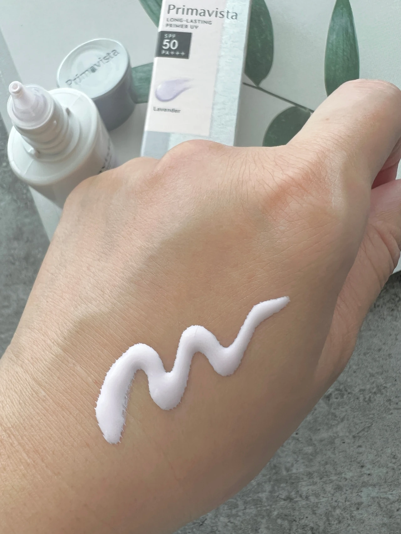 【テカリ・ヨレ防止】夏の肌に！Primavista［プリマヴィスタ］スキンプロテクトベース <皮脂くずれ防止>ラベンダーでさらさら透明肌【ベースメイク】_2