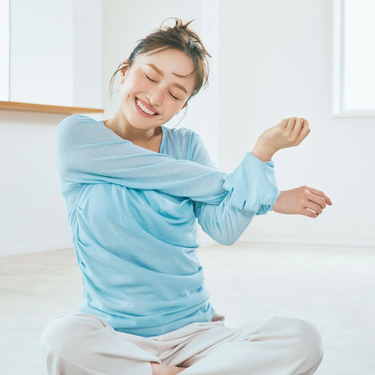 百田夏菜子 イプサ 体を動かすことで肌も心もハッピーに