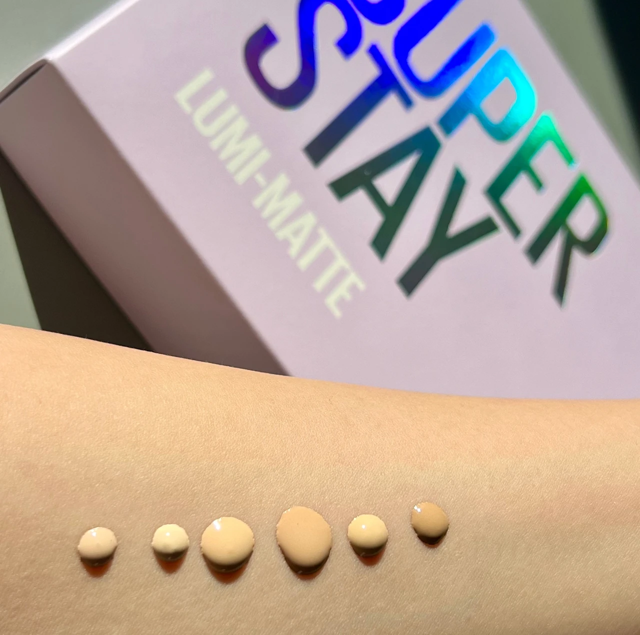 メイベリン SPステイルミマットリキッドファンデーション