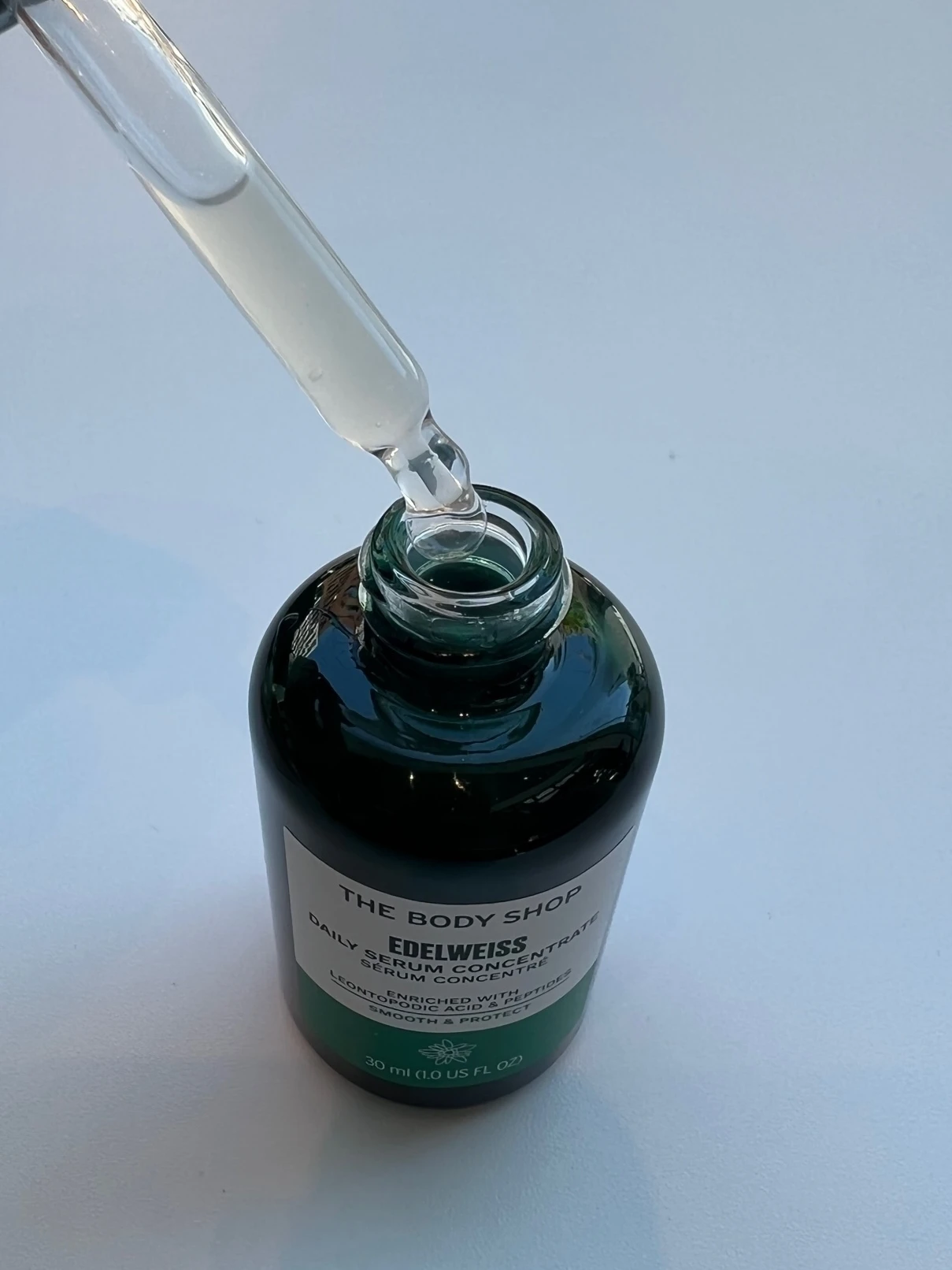 ボディショップの新スキンケアライン「エーデルワイス」の美容液_2